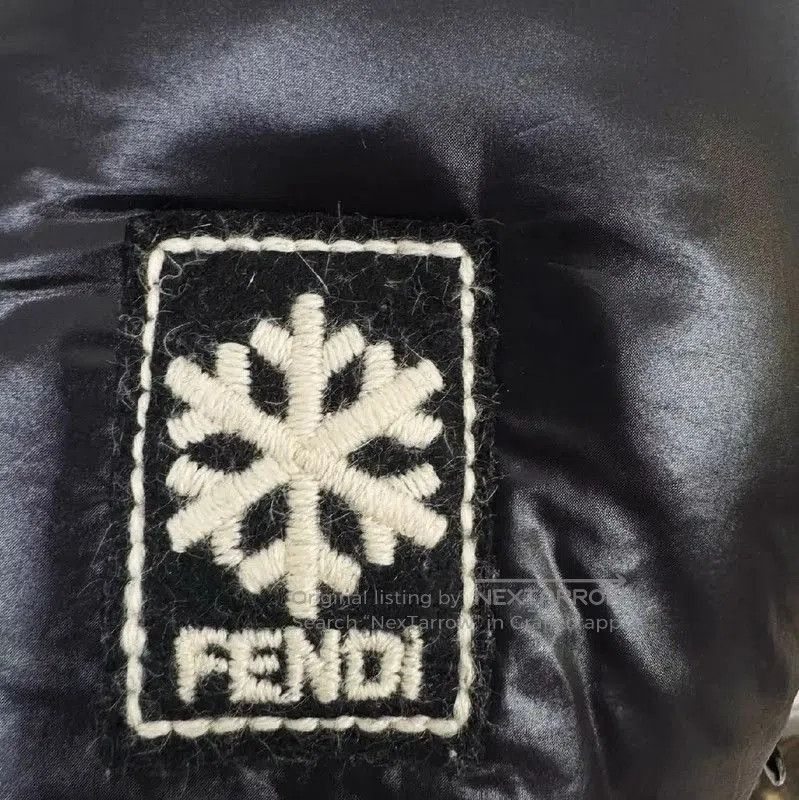 Fendi Fendi Quilted Black Women's Down Jacket . Size S / US 4 / IT 40 - 5 Thumbnail