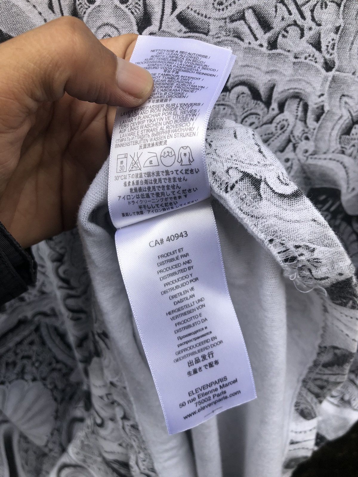 A$AP Rocky × Eleven Paris Asap Rocky X Eleven Paris Tshirt Size US M / EU 48-50 / 2 - 5 Thumbnail
