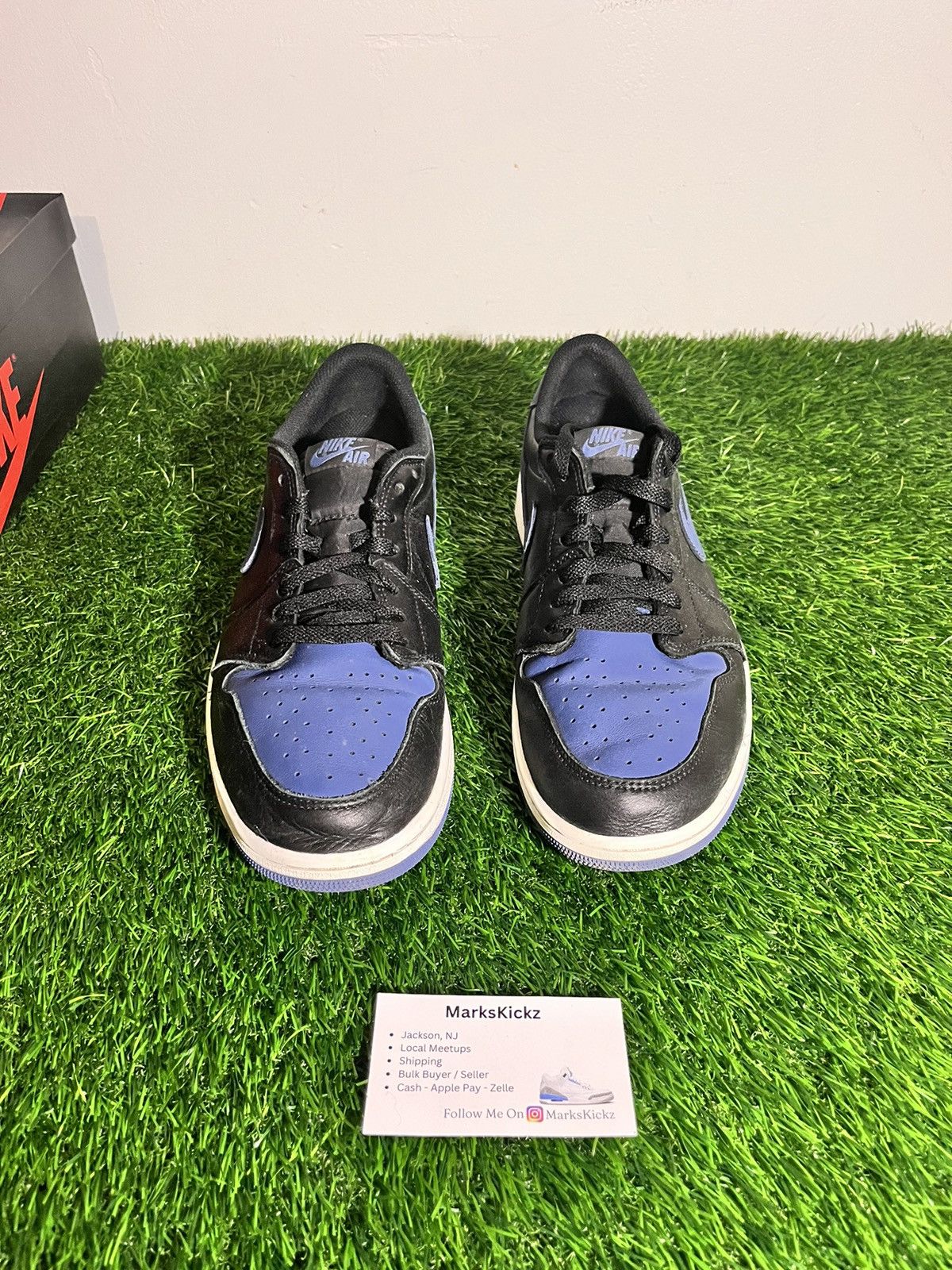 Jordan Brand × Nike jordan 1 low retro mystic navy size 11.5 Size US 11.5 / EU 44-45 - 2 Thumbnail