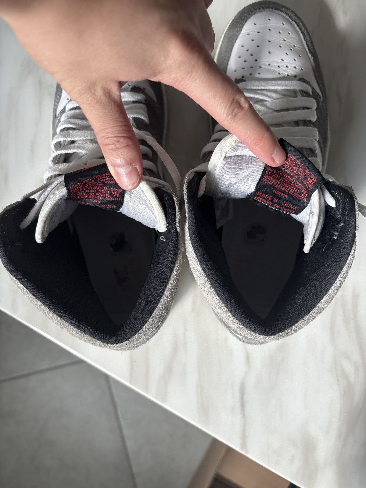 Jordan Brand Jordan 1 Retro High OG Washed Black Size US 8 / EU 41 - 8 Thumbnail