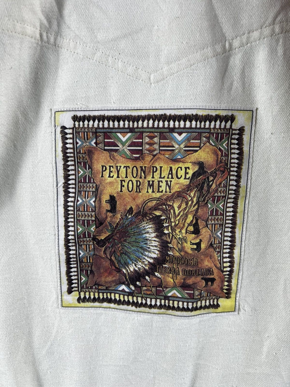 PPFM 🔥 PPFM MITOLOGIA TIERRA DOBLADA DENIM WESTERN INDIANA JACKET Size US M / EU 48-50 / 2 - 11 Thumbnail