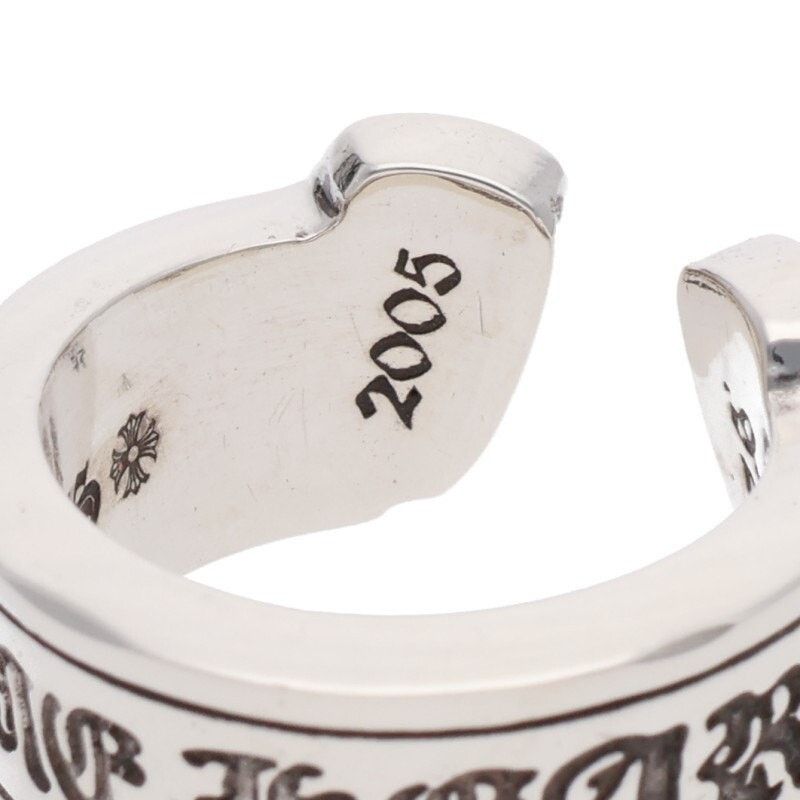 Chrome Hearts Chrome Hearts Large Scroll Label Silver Ring Size ONE SIZE - 4 Thumbnail