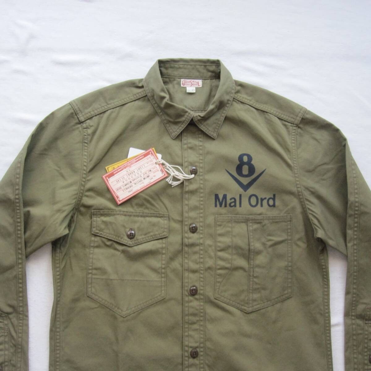 Freewheelers “Mal Ord” Blystone MECHANIC SHIRT 15 Size US M / EU 48-50 / 2 - 7 Thumbnail