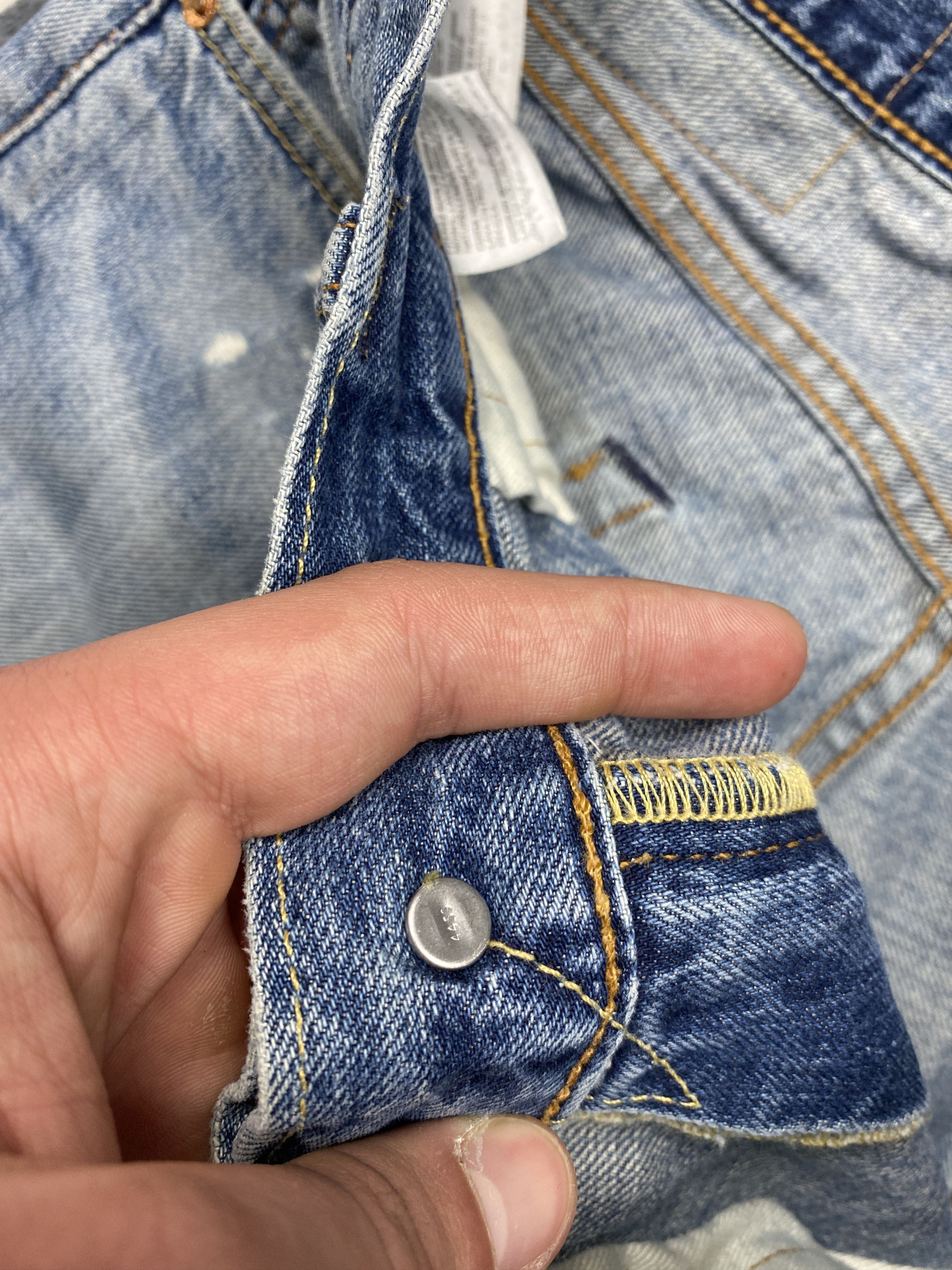 Levi's Levis 504 Vintage Distressed Denim Pants Jeans Size US 30 / EU 46 - 7 Thumbnail
