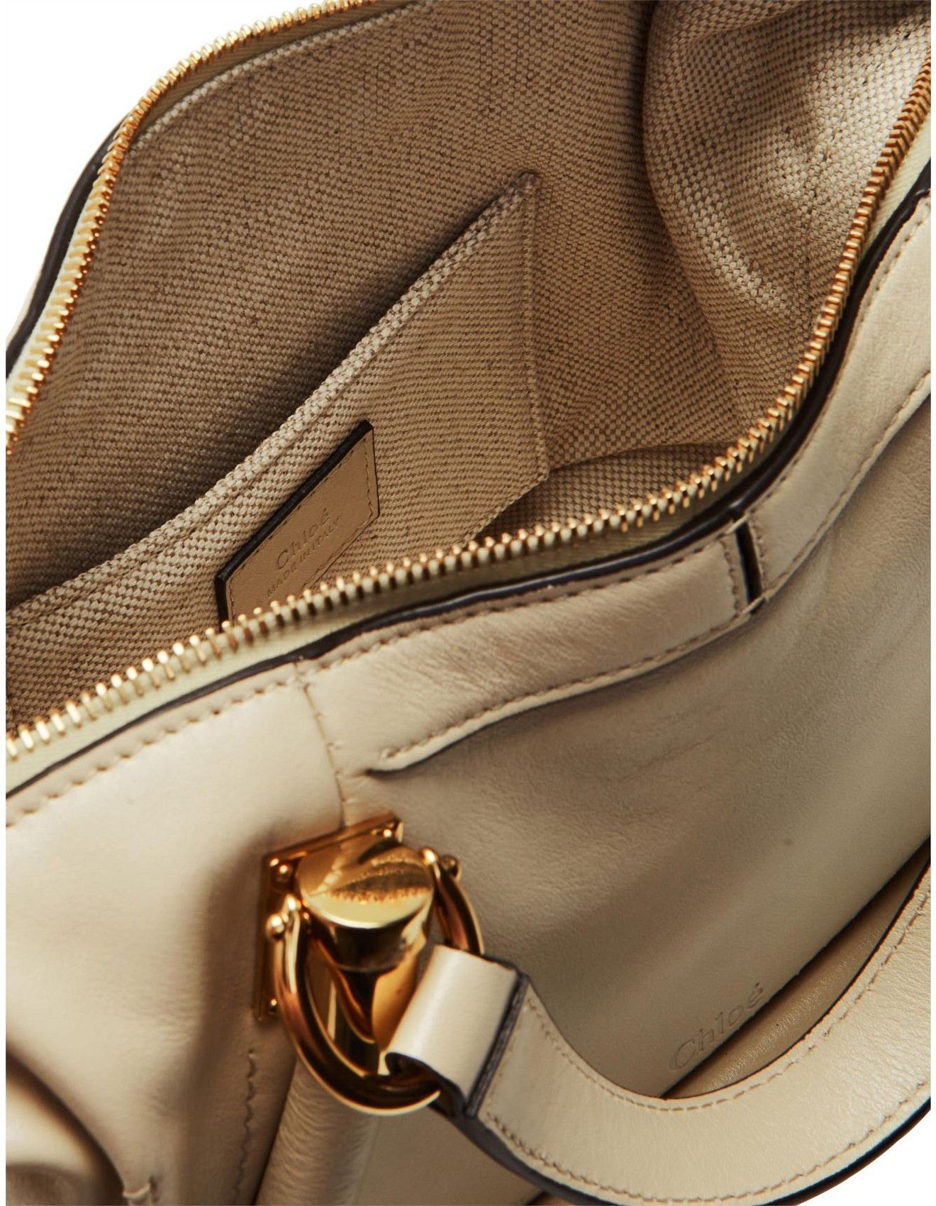 Chloe oc11z0825 Size: OS / Medium Paraty Bag in Beige Size ONE SIZE - 4 Thumbnail