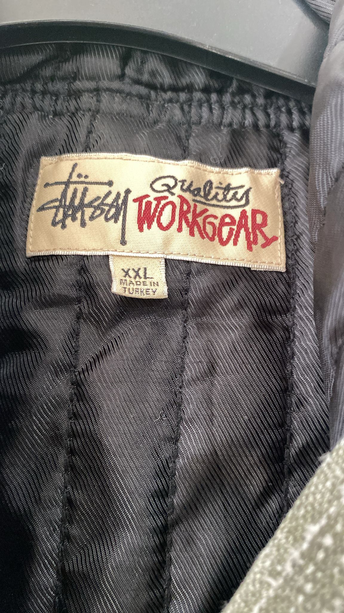 Stussy Woodland Camo Canvas Needlepunch Work Jacket Size US XXL / EU 58 / 5 - 6 Thumbnail