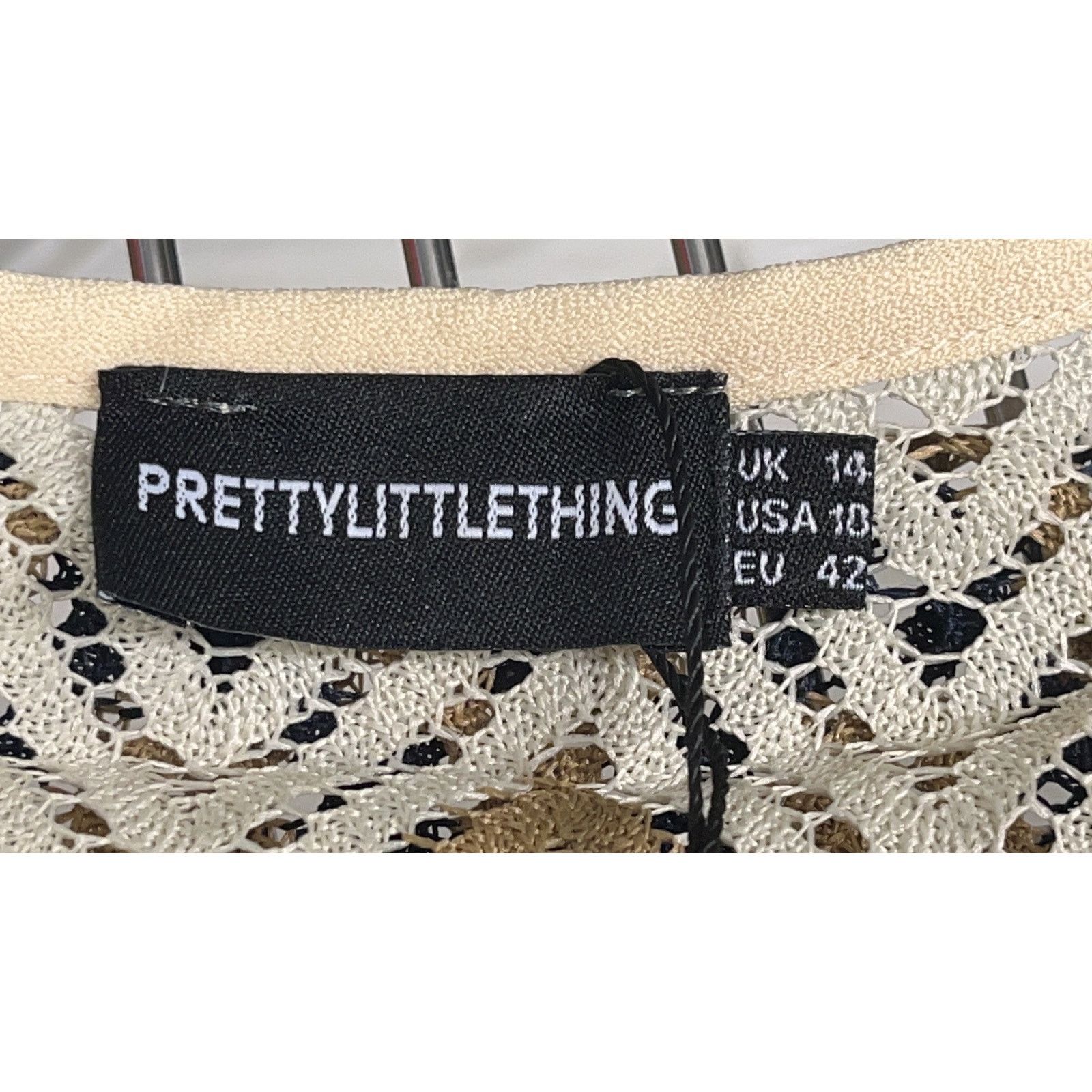 Other NWT PRETTY LITTLE THING Lace Maxi Dress- Size 10 Size L / US 10 / IT 46 - 6 Thumbnail