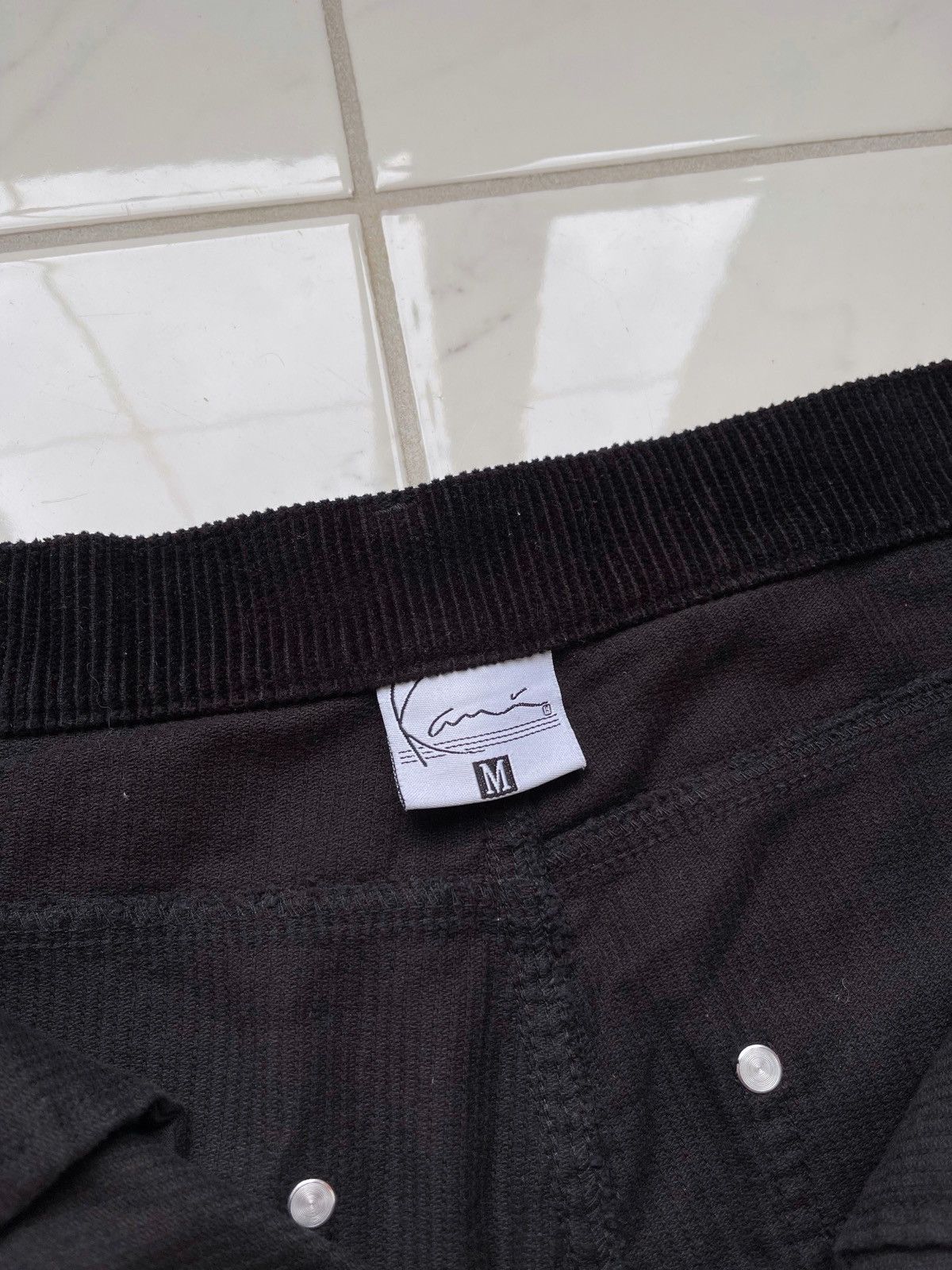 Karl Kani × Vintage Vintage Y2K Karl Kani Cargo Velvet Pants Size US 34 / EU 50 - 8 Thumbnail