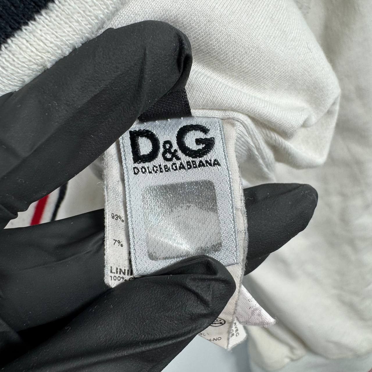 Dolce & Gabbana Dolce & Gabbana D&G Sport Track Jacket White Mens M Size US M / EU 48-50 / 2 - 10 Thumbnail