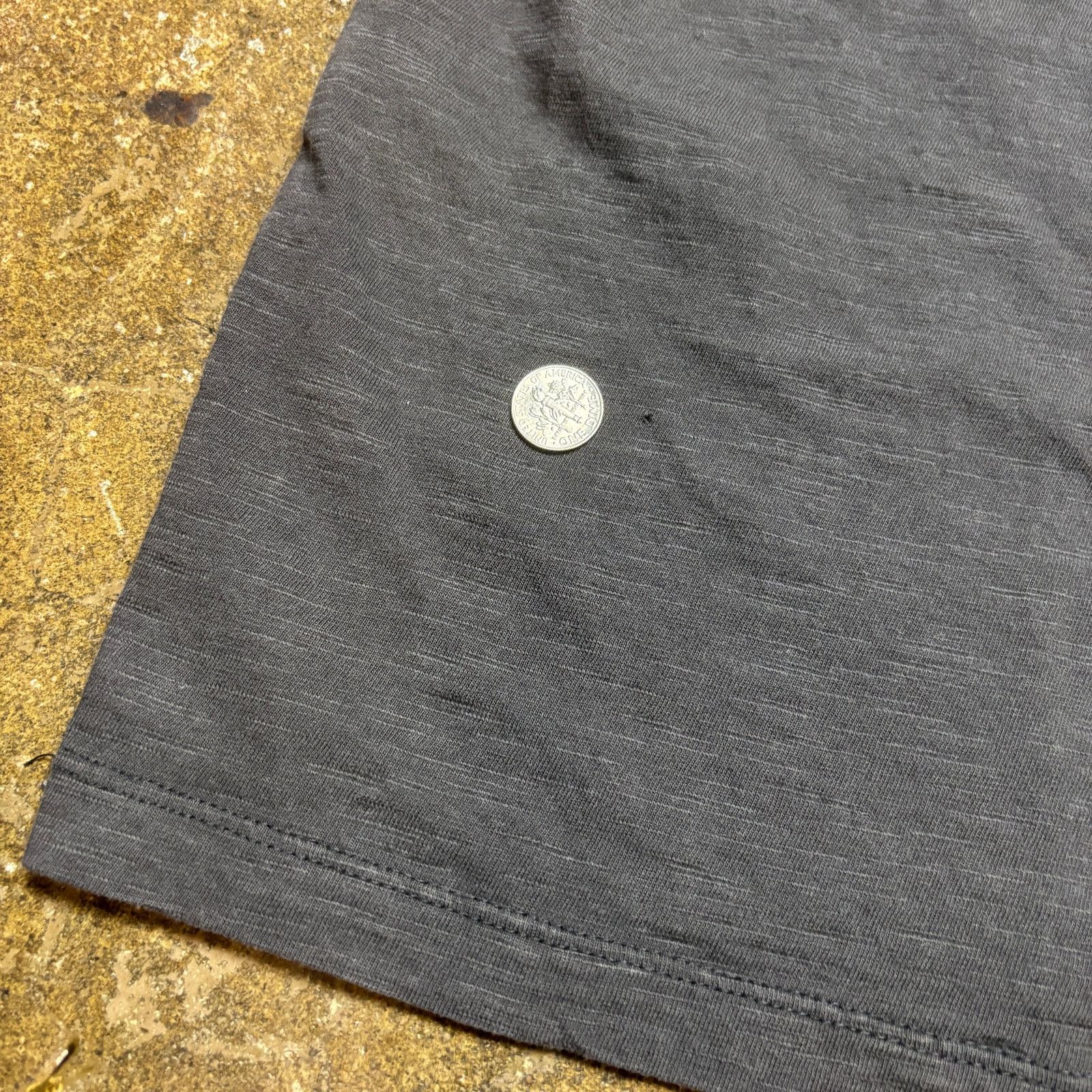 Allsaints Allsaints Soul Crew Short Sleeve Slub Cotton Shirt Men's S Size US S / EU 44-46 / 1 - 8 Thumbnail