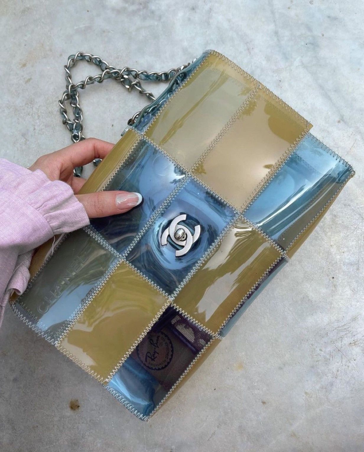 Chanel Chanel - Karl Lagerfeld - SS/99 - Naked - Patchwork - Flap Size ONE SIZE - 5 Thumbnail