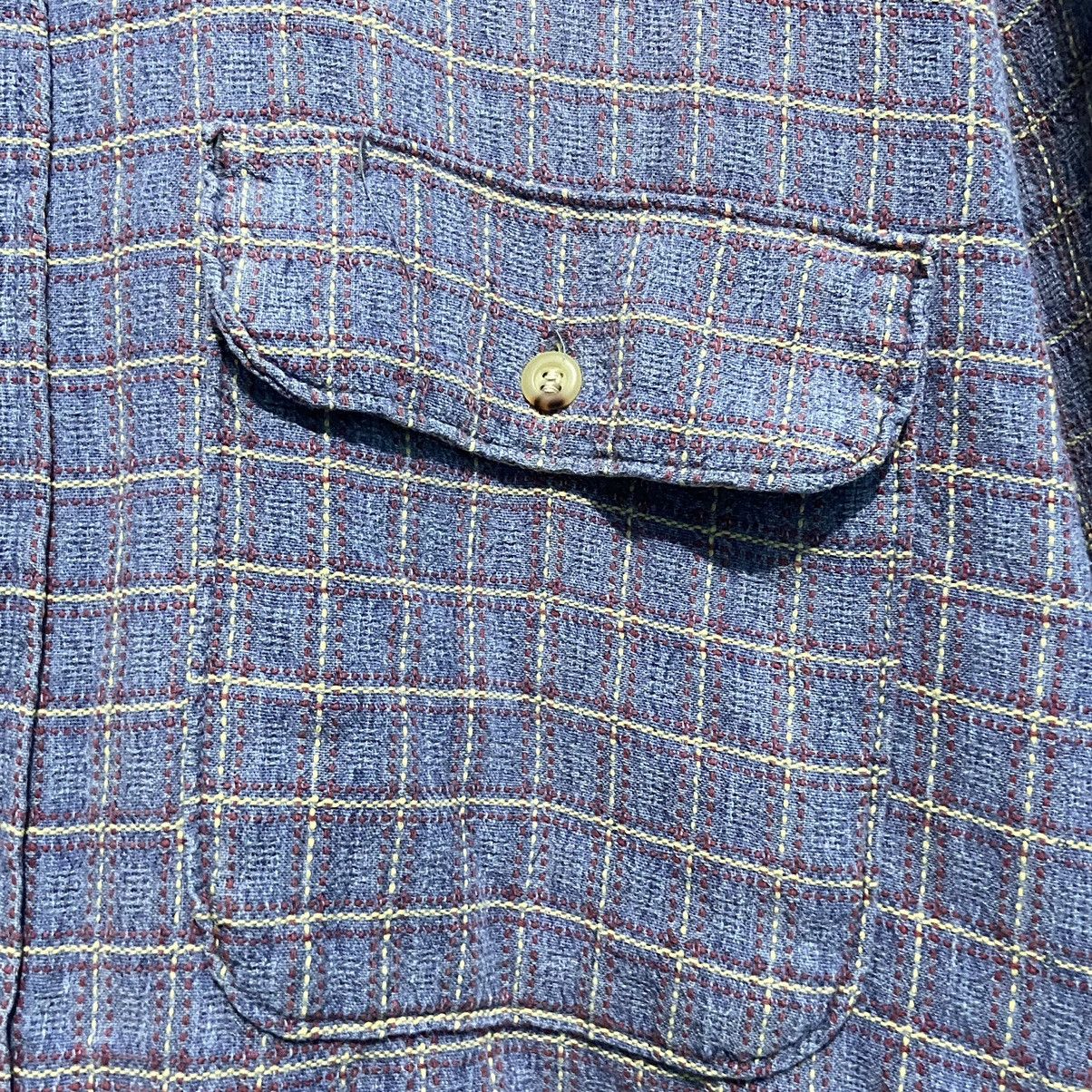Flannel × Japanese Brand × Wrangler Vintage Wrangler Double Pocket Flannel Size US L / EU 52-54 / 3 - 5 Thumbnail