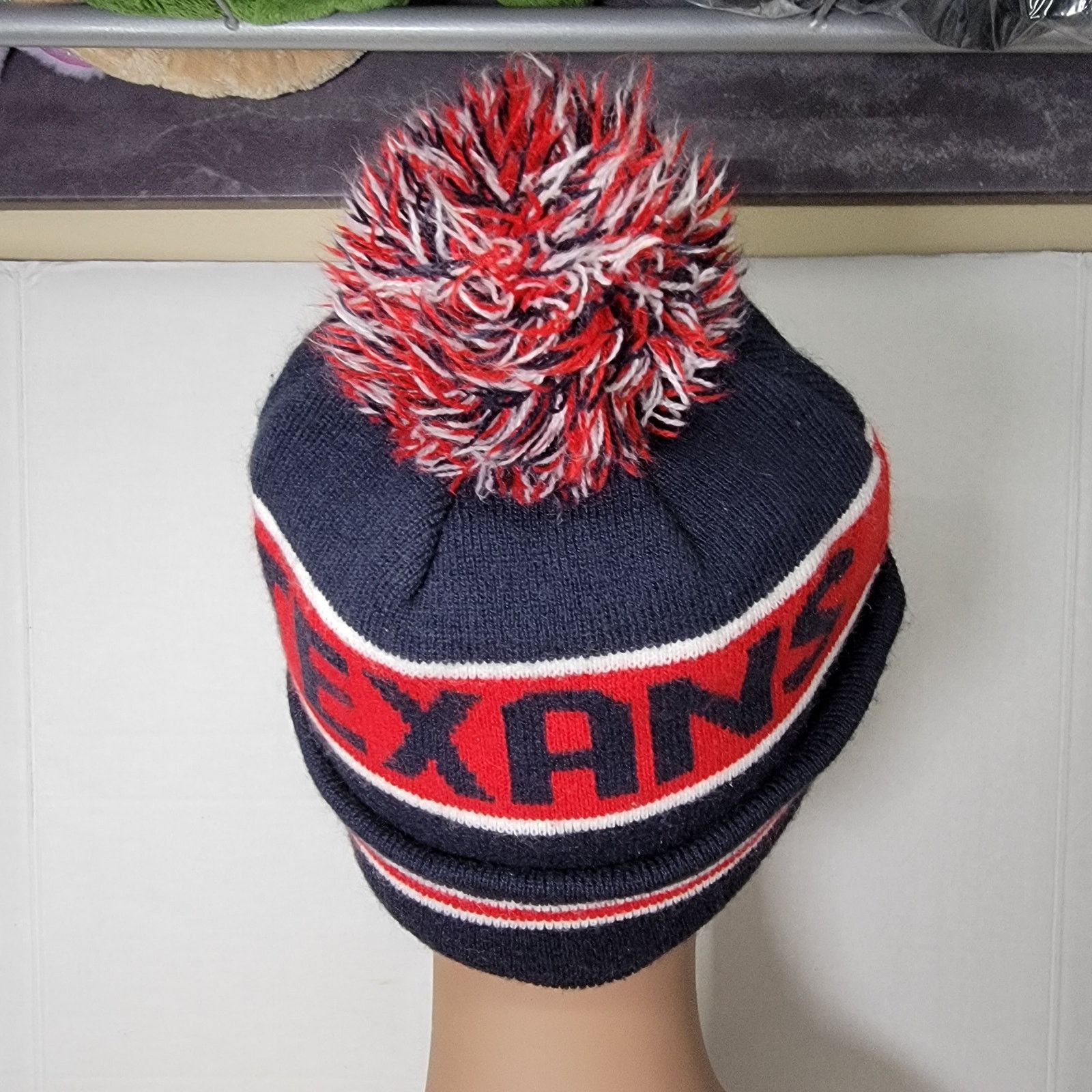 NFL NFL x New Era Houston Texans Lined Knit Beanie w/ Pom Size ONE SIZE - 4 Thumbnail