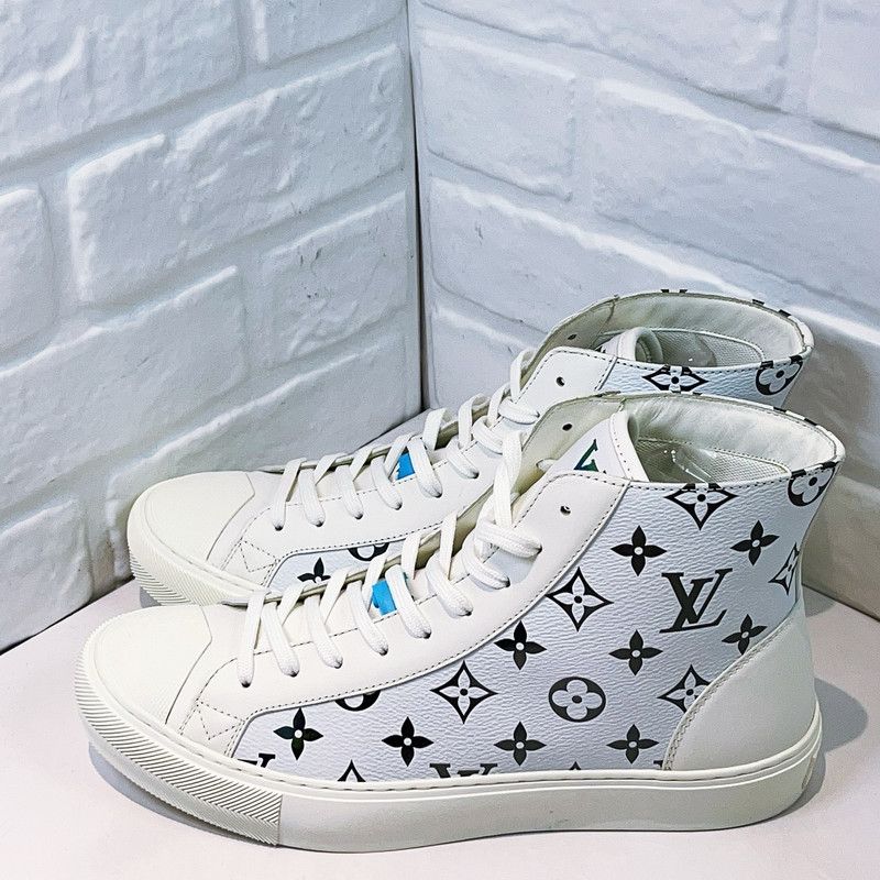 Louis Vuitton Louis Vuitton Tattoo High-Top Fashion Sneakers 0089 Size US 7.5 / EU 40-41 - 1 Thumbnail