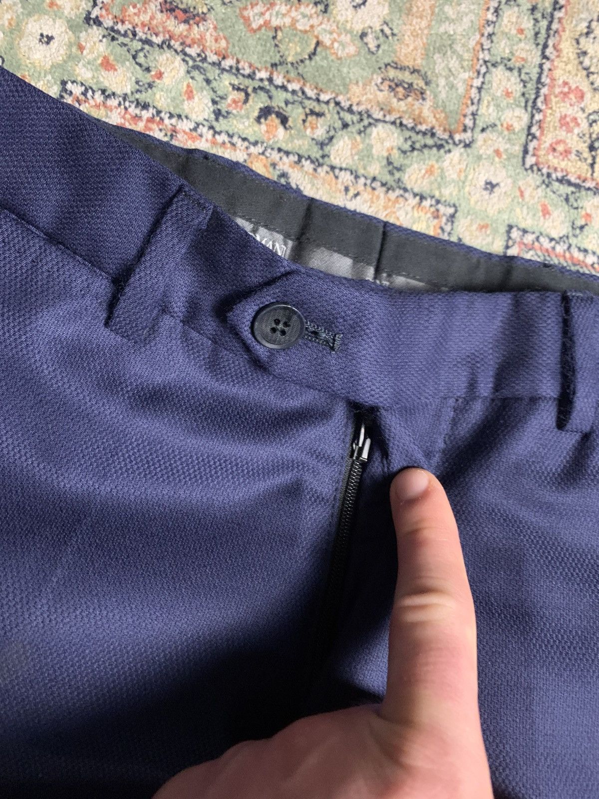 Armani × Armani Collezioni × Giorgio Armani Armani Collezioni Vintage Mens Trousers pants Size US 36 / EU 52 - 6 Thumbnail