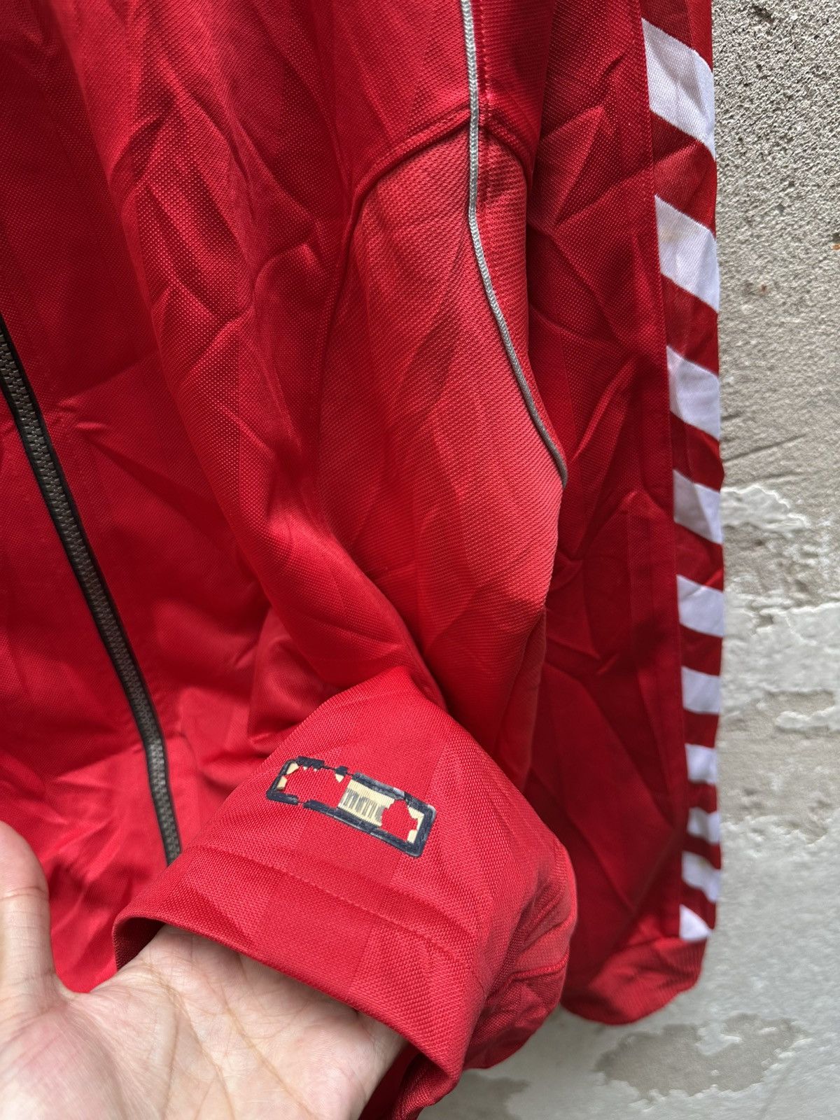 Hummel Vintage 90's Hummel Training Jaspo Jacket Size US L / EU 52-54 / 3 - 4 Thumbnail