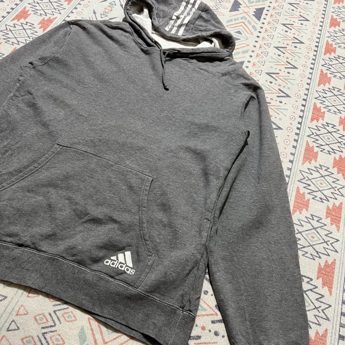 Adidas × Vintage Vintage Adidas Hoodie Size US L / EU 52-54 / 3 - 7 Thumbnail