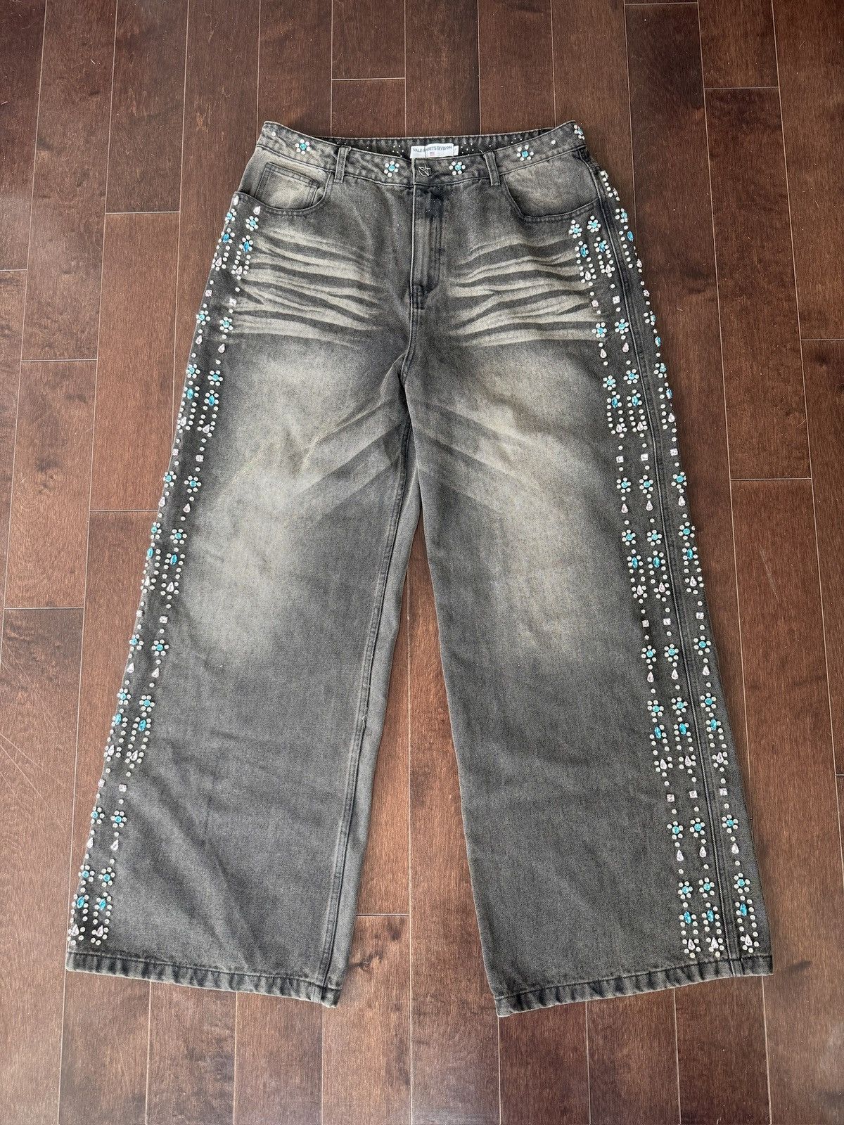 Vale Vale black candy denim Size US 34 / EU 50 - 1 Thumbnail