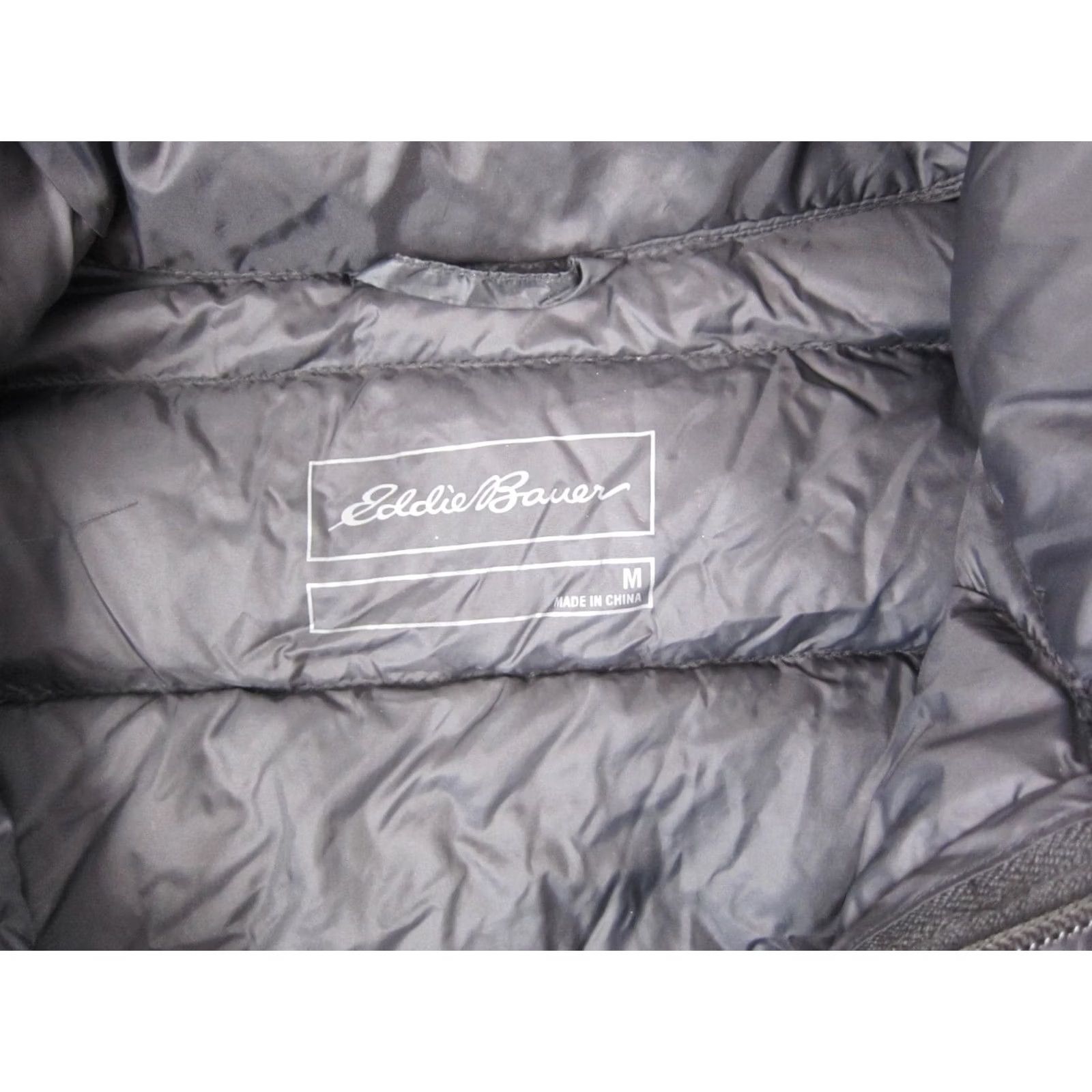 Eddie Bauer Eddie Bauer Jacket Mens Medium Black Down EB650 Insulated Zip Up Packable Full Zip Hooded Windbreaker Casual Outdoor Size US M / EU 48-50 / 2 - 4 Thumbnail