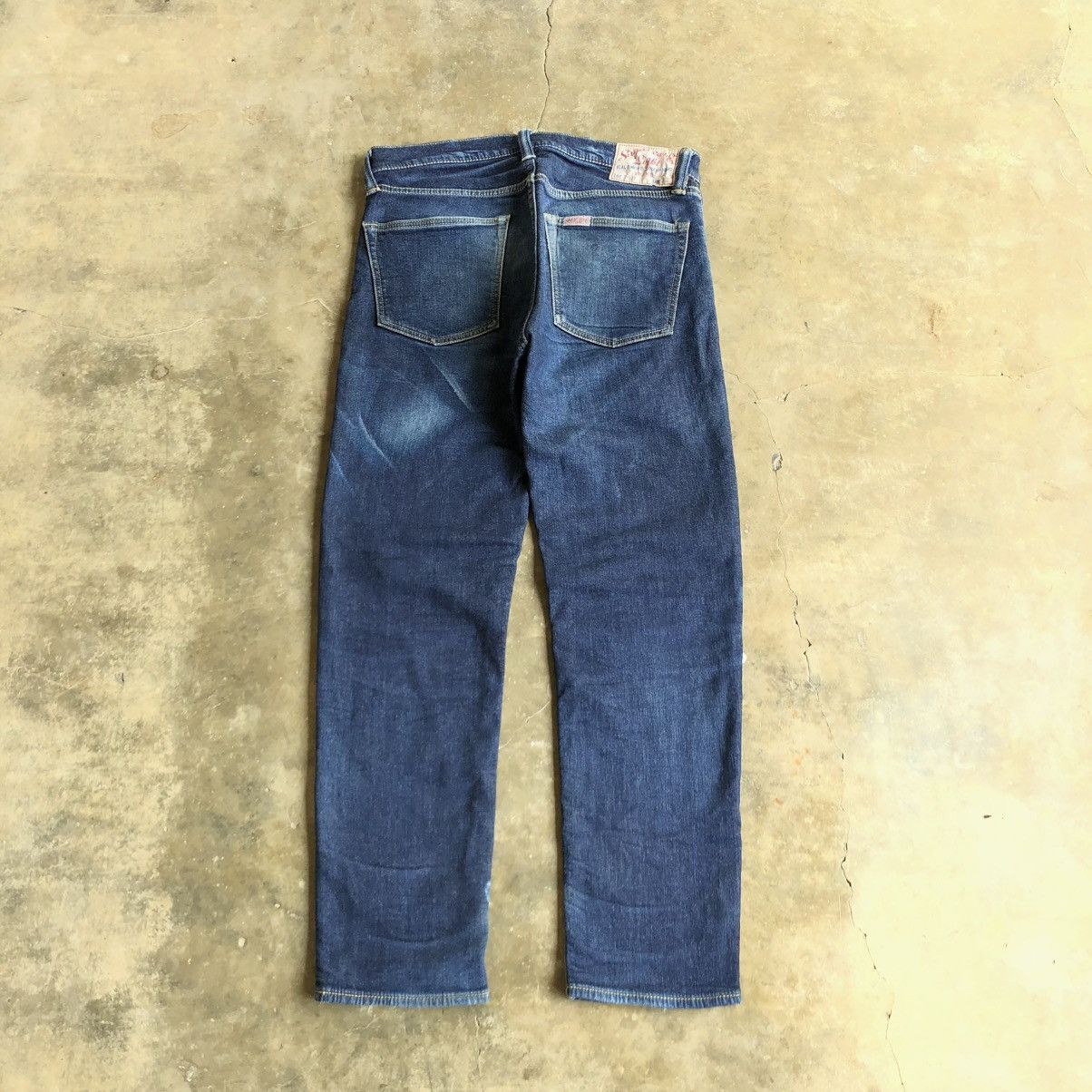 Sugar Cane Vintage Sugar Cane W32 Light Distressed Denim Jeans Pants Size US 31 - 13 Thumbnail