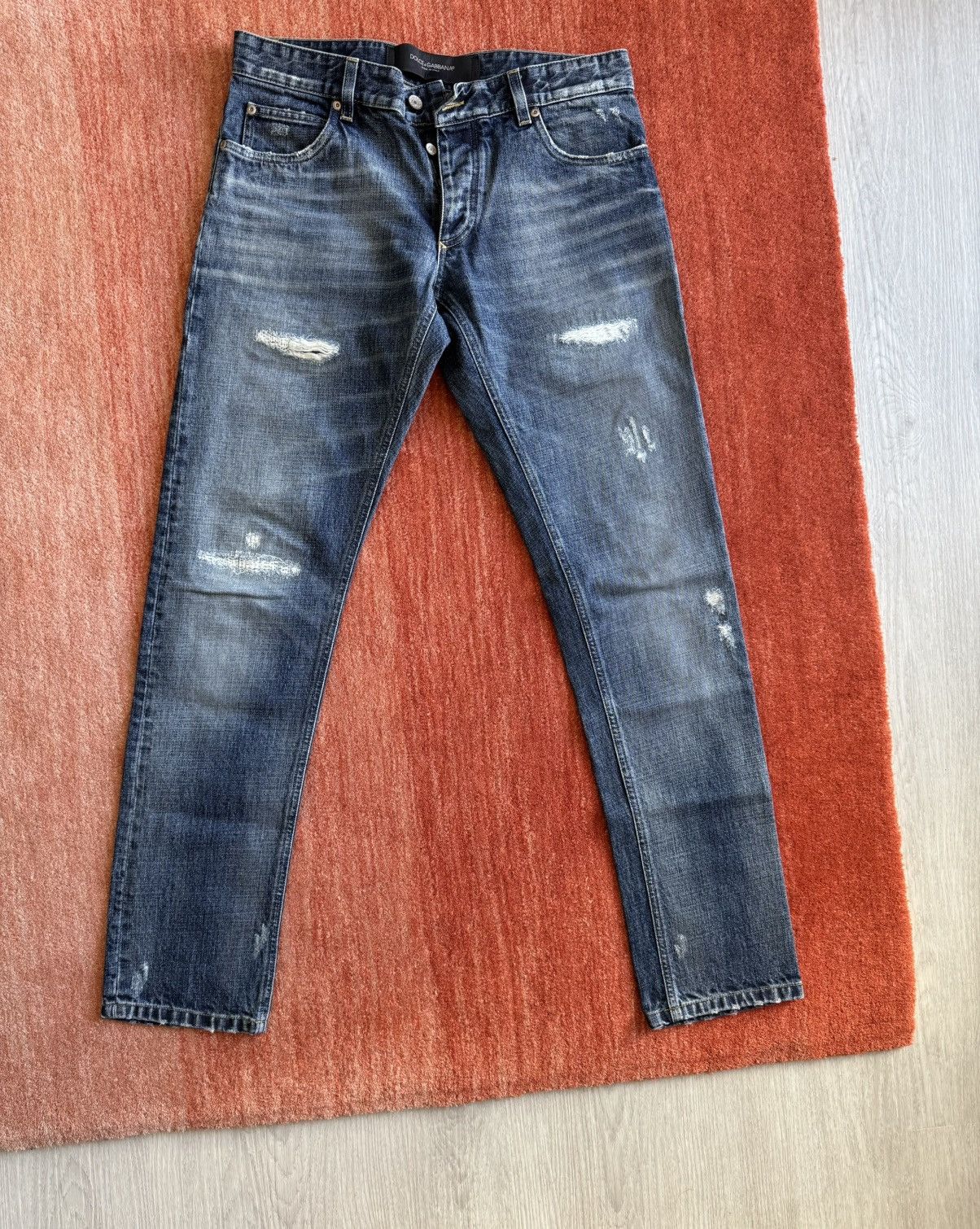 Dolce & Gabbana Dolce and Gabbana light blue jeans Size US 32 / EU 48 - 1 Thumbnail