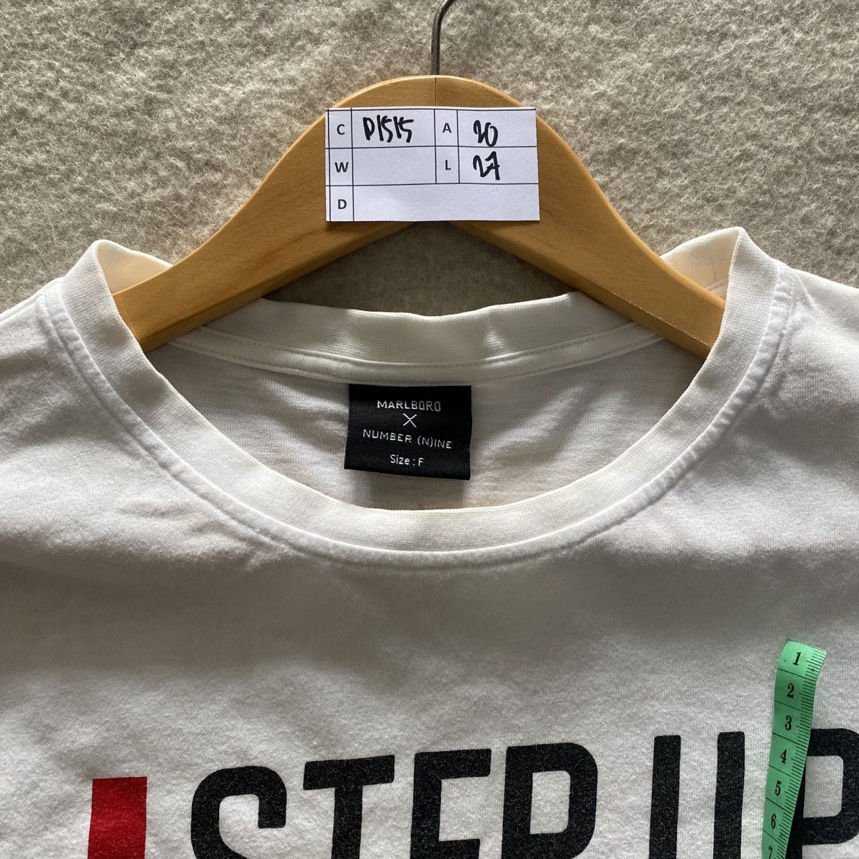Number (N)ine Number (N)ine x Marlboro Tshirt Size MEDIUM Size US M / EU 48-50 / 2 - 7 Thumbnail
