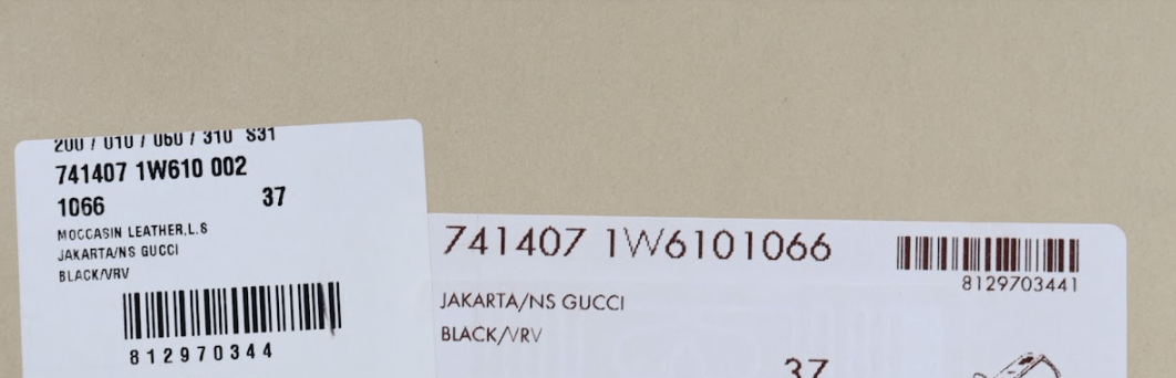 Gucci o1rshd1 Jakarta/NS Gucci Moccasin Leather in Black Size US 7 / IT 37 - 3 Thumbnail