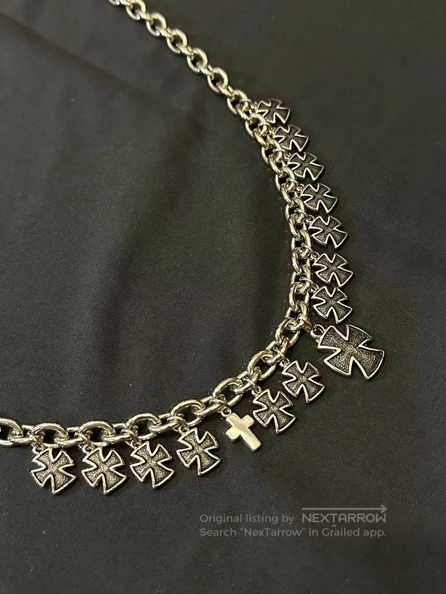 Vintage Vintage 90s Cross Pendant Pants Chain. Size ONE SIZE - 6 Thumbnail