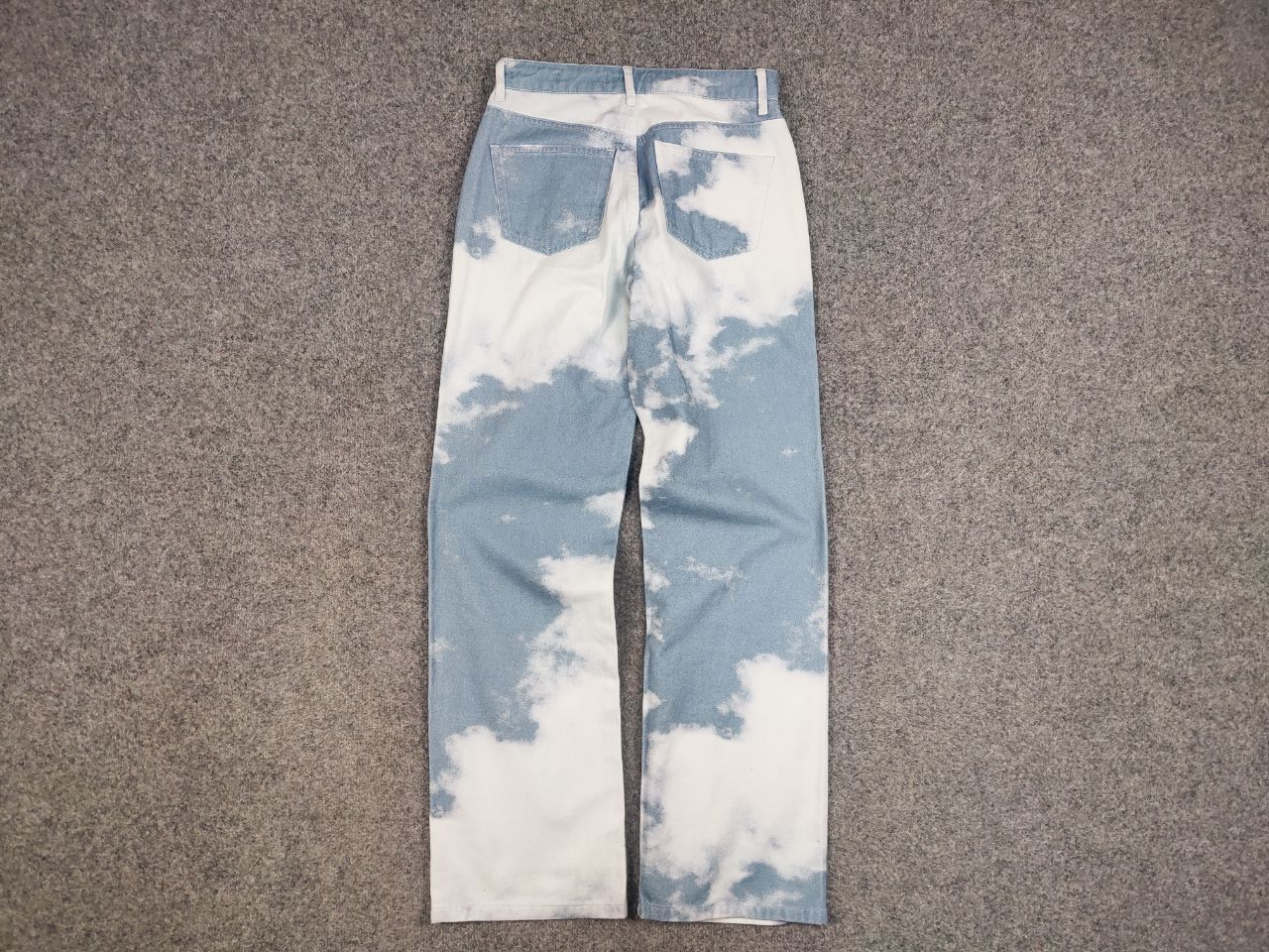 Jaded London Jaded London Boyfriend Sky Blue Art Denim Jeans Japan Style Size US 29 - 10 Thumbnail