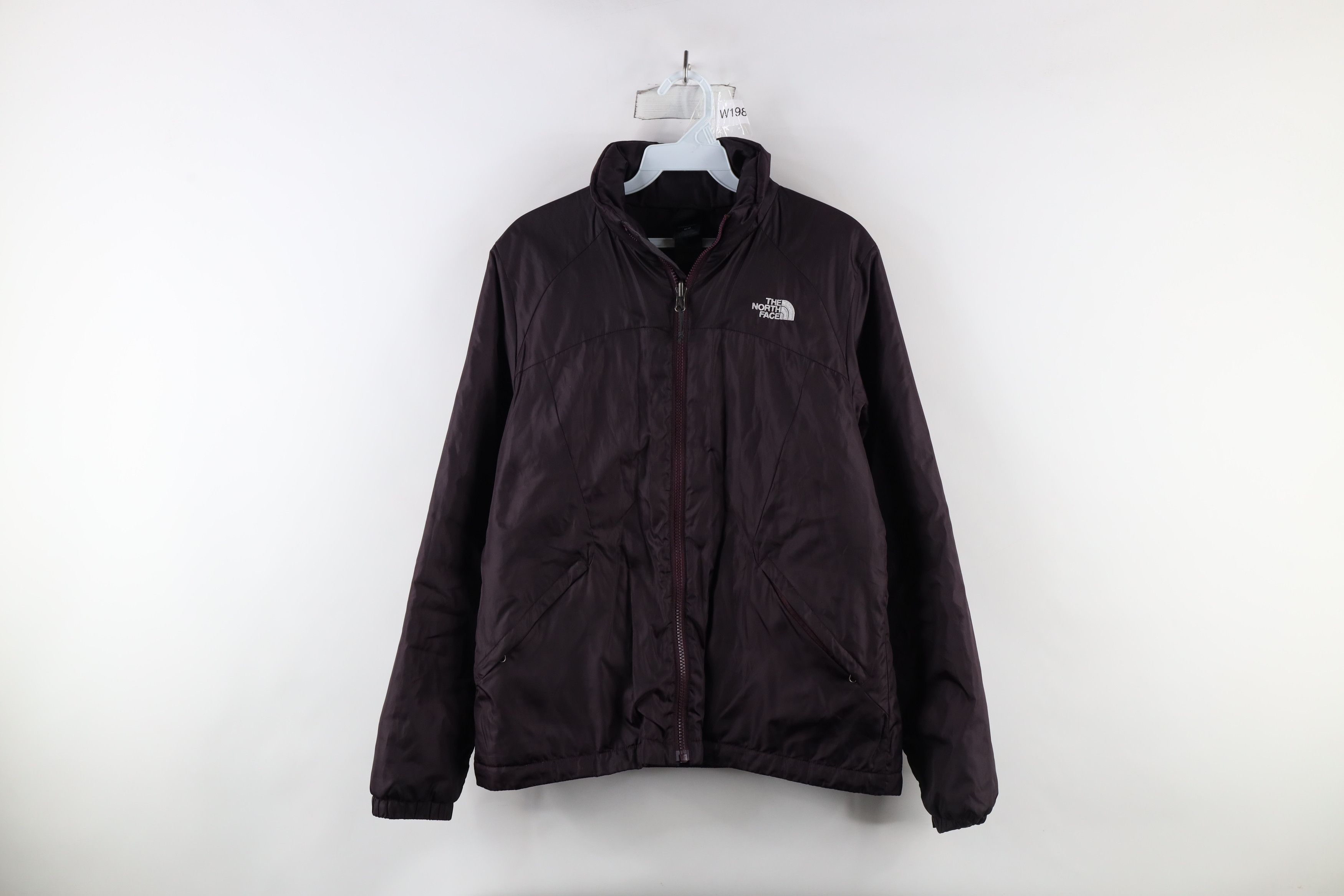 The North Face × Vintage The North Face Out Insulated Full Zip Jacket Eggplant Purple Size M / US 6-8 / IT 42-44 - 1 Thumbnail