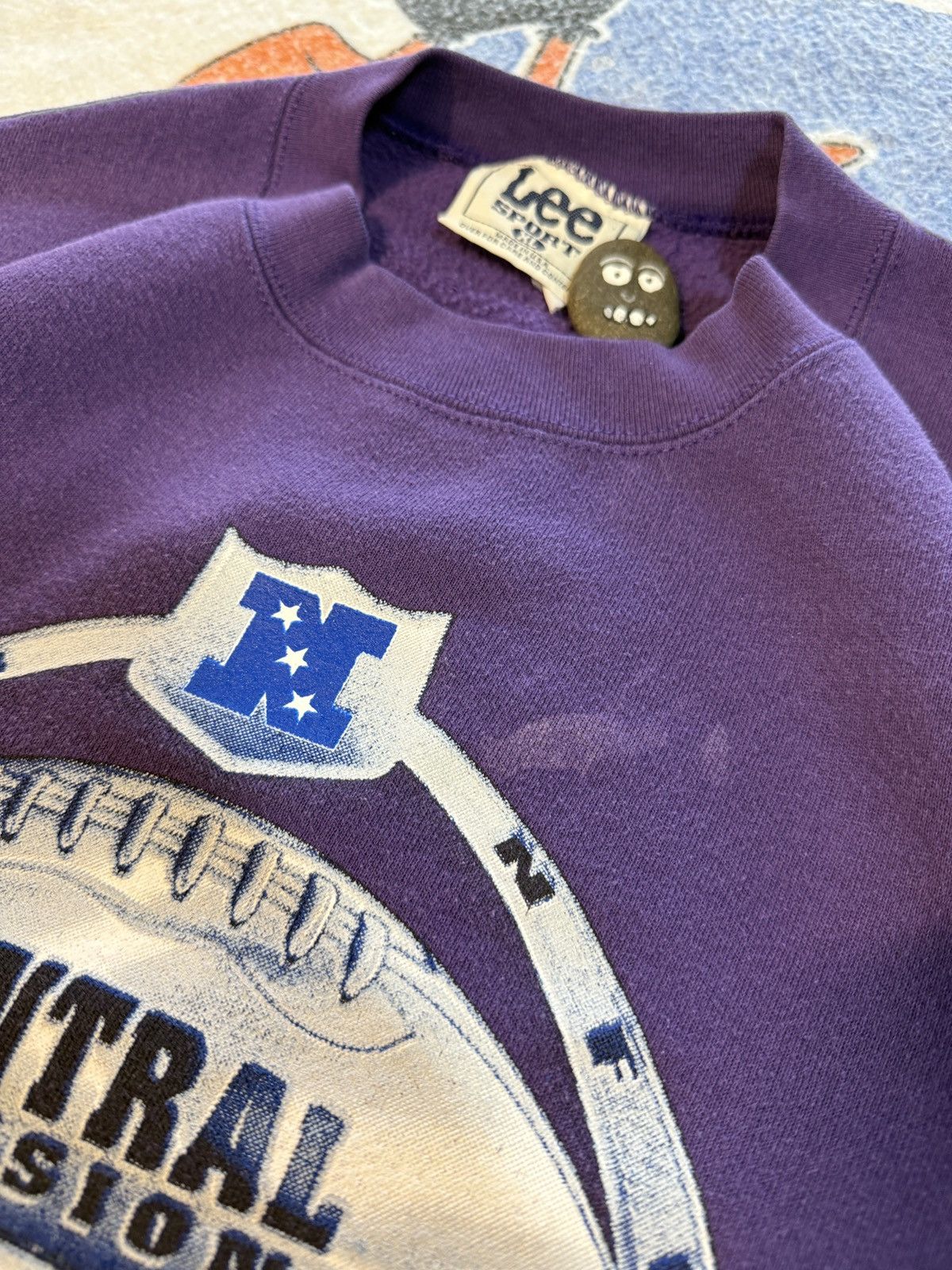 Lee Vintage Minnesota Vikings crewneck sweatshirt Size US XL / EU 56 / 4 - 4 Thumbnail