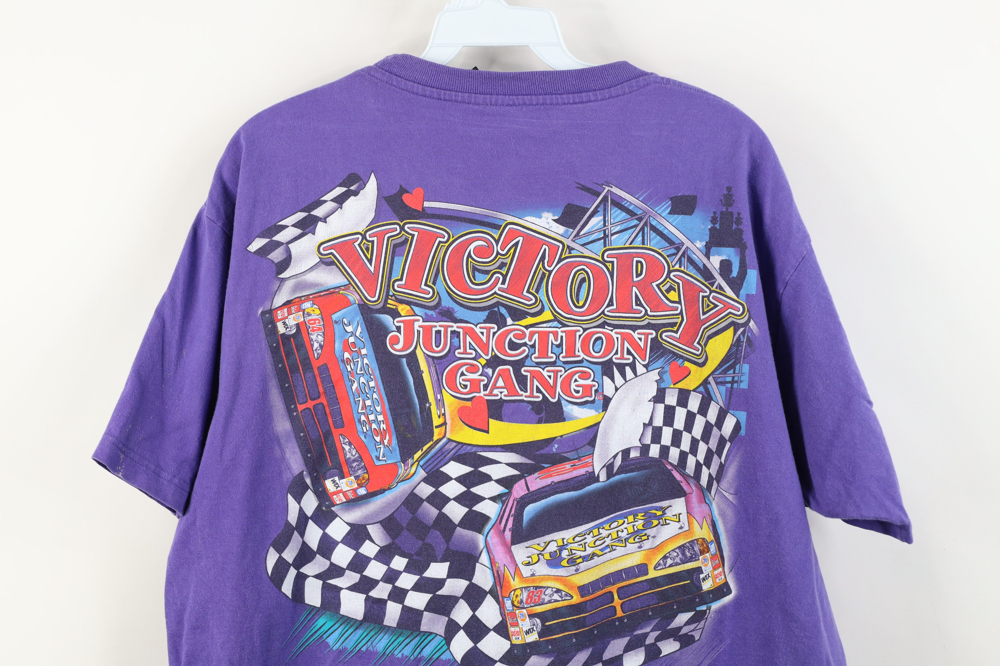 Vintage Vintage Y2K Streetwear Junction Gang Car Racing T-Shirt Size US L / EU 52-54 / 3 - 15 Thumbnail