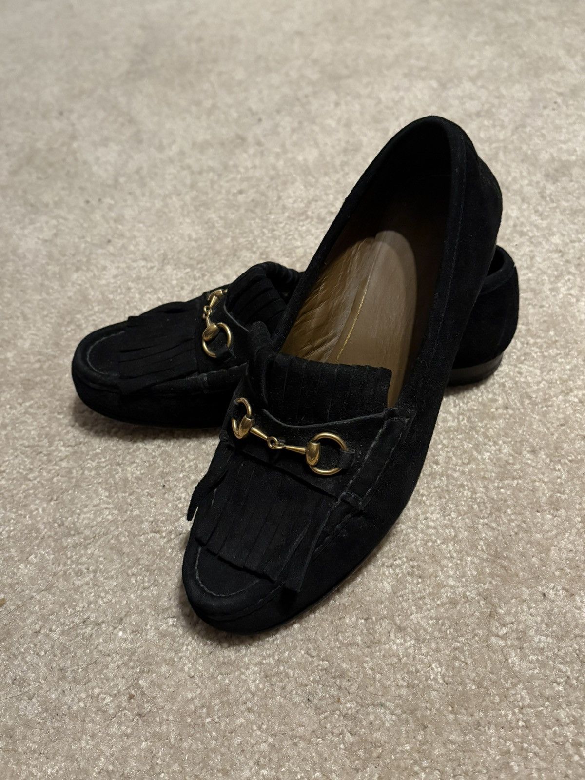 Gucci Gucci Suede Horsebit Loafers Size US 8.5 / IT 38.5 - 1 Thumbnail