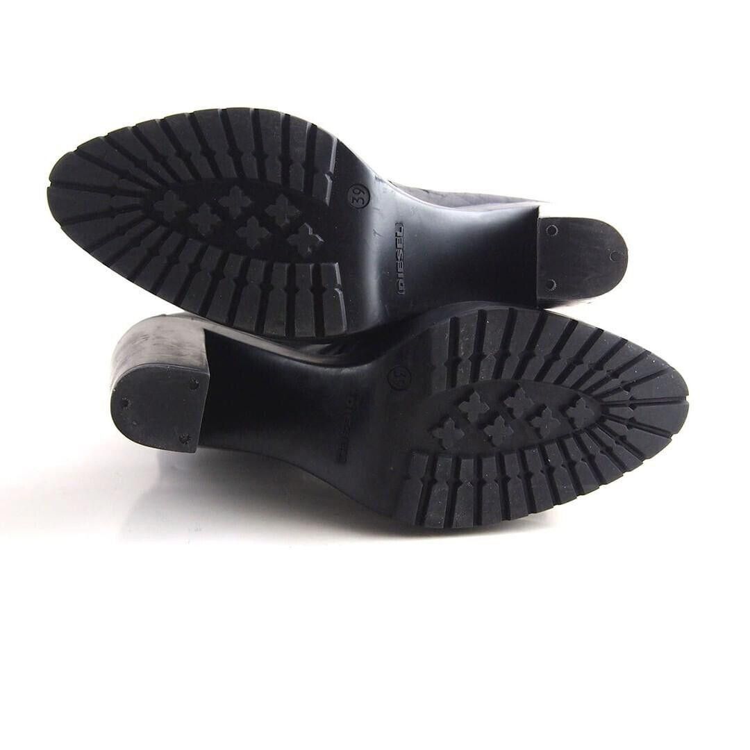 Diesel Diesel D Zana Boots High Heel Black Womens US 9 EU 39 Size US 9 / IT 39 - 6 Thumbnail