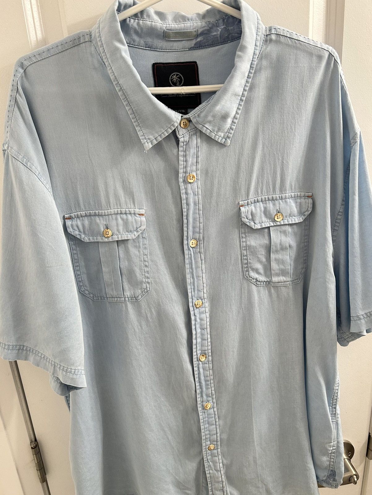 Vintage Vintage Jamaica Jaxx Mens Light Hawaiian Button Down Shirt Size US XXL / EU 58 / 5 - 2 Thumbnail