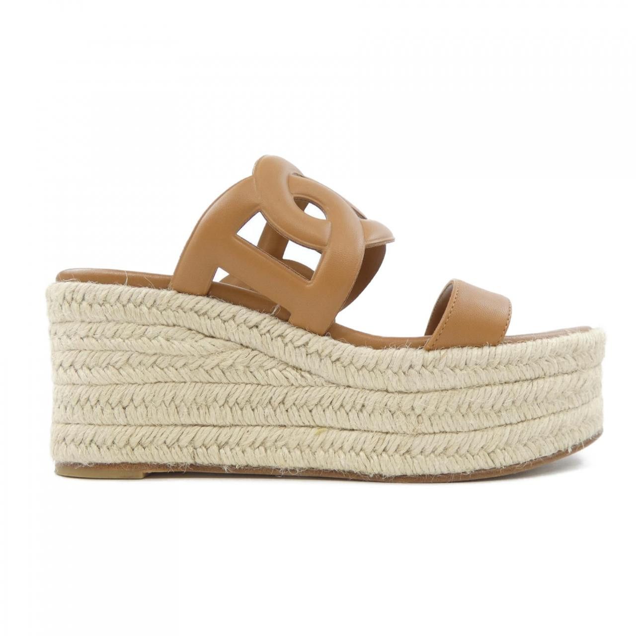 Hermes Hermes Hermes ITHEA30 Nappa Sandals Leather Shoes DUTY FREE for USA Size ONE SIZE - 1 Thumbnail