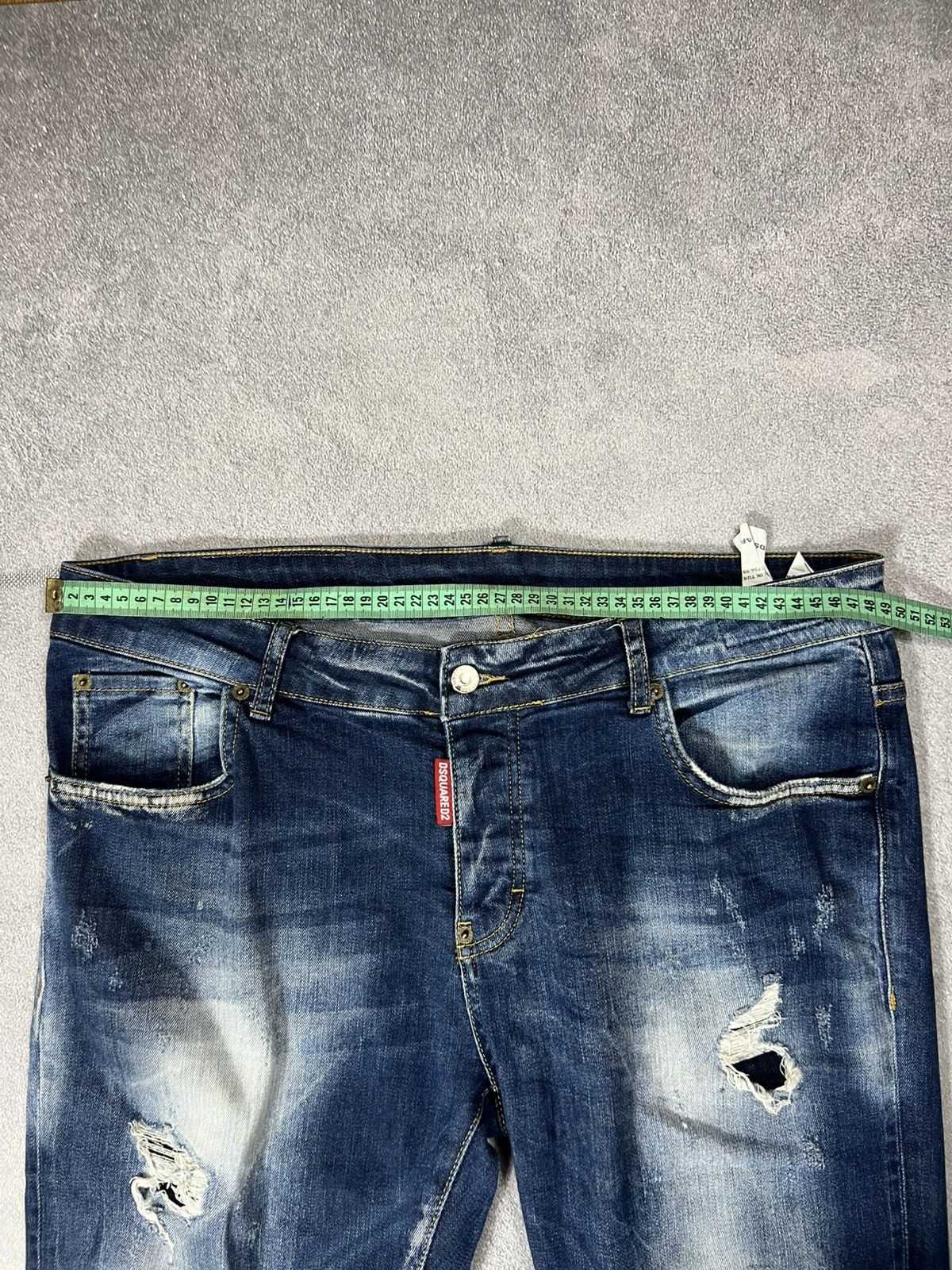 Dsquared2 Luxury Drip Dsquared2 Jeans pants distressed hype y2k opium Size US 31 - 13 Thumbnail
