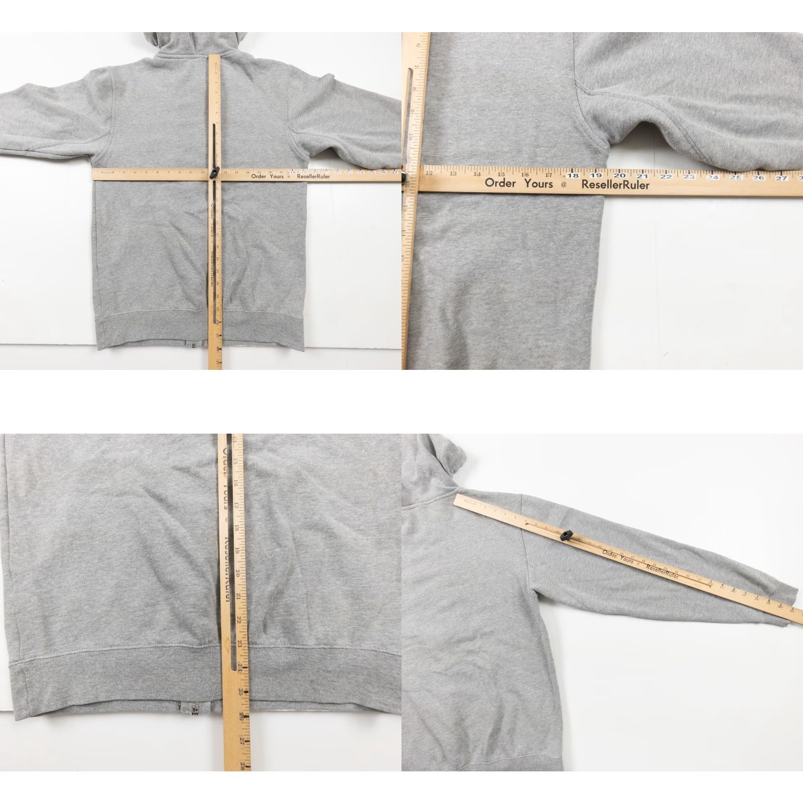 RVCA RVCA Mens Small Hoodie Gray Sweatshirt Full Zip Surf Streetwear Skate Sweater Size US S / EU 44-46 / 1 - 8 Thumbnail