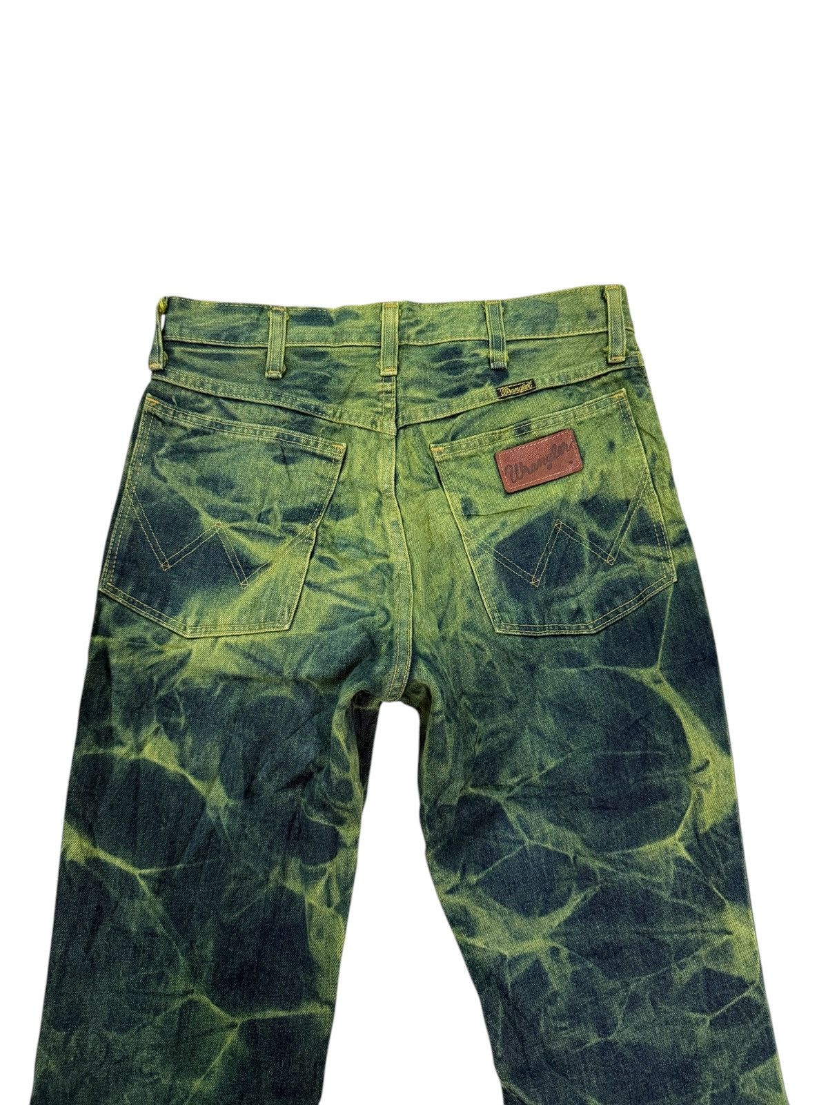 Vintage RARE WRANGLER FLARE JEANS Size US 28 / EU 44 - 6 Thumbnail