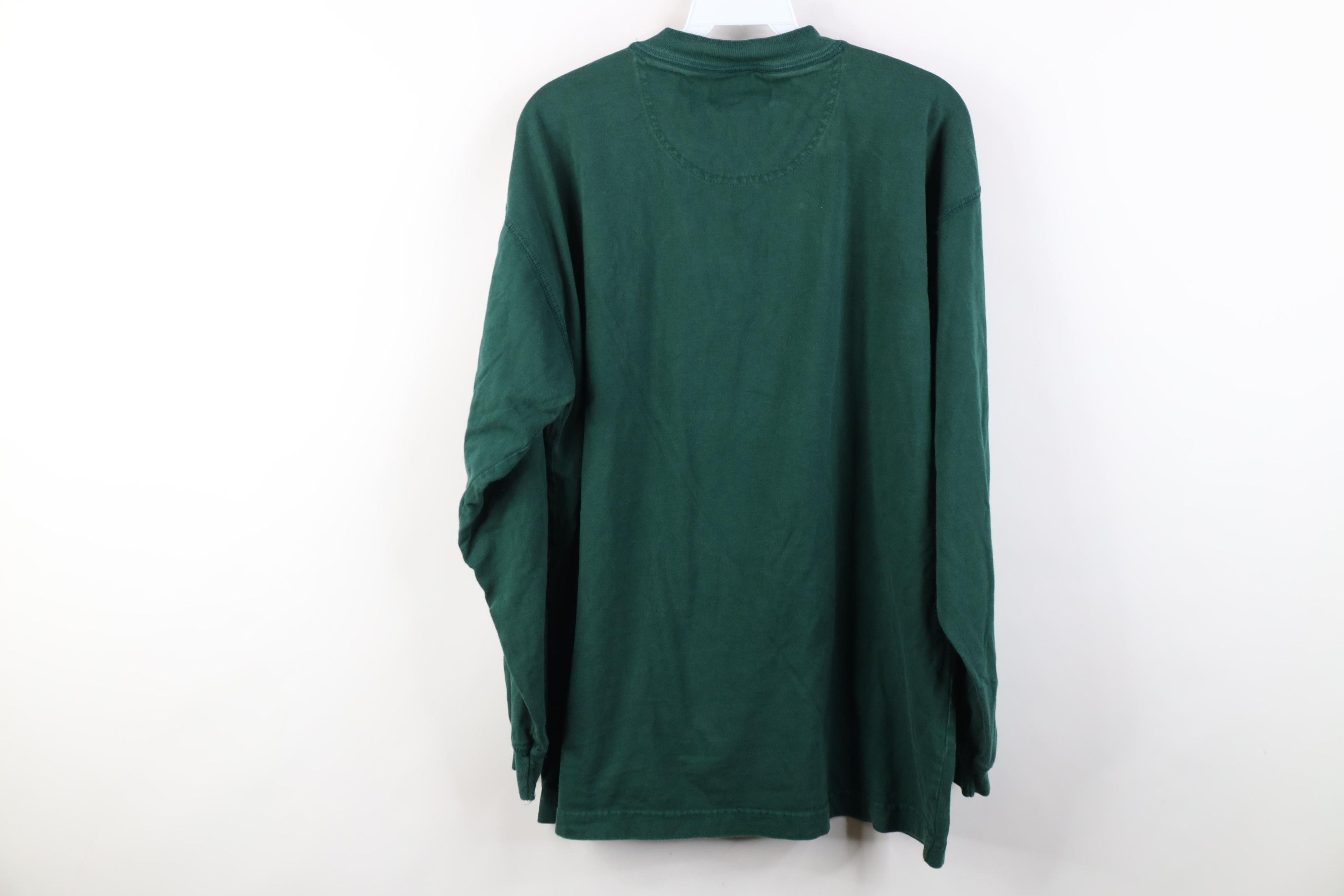 Vintage Vintage 90s Streetwear Cotton Long Sleeve Henley T-Shirt Size US L / EU 52-54 / 3 - 12 Thumbnail
