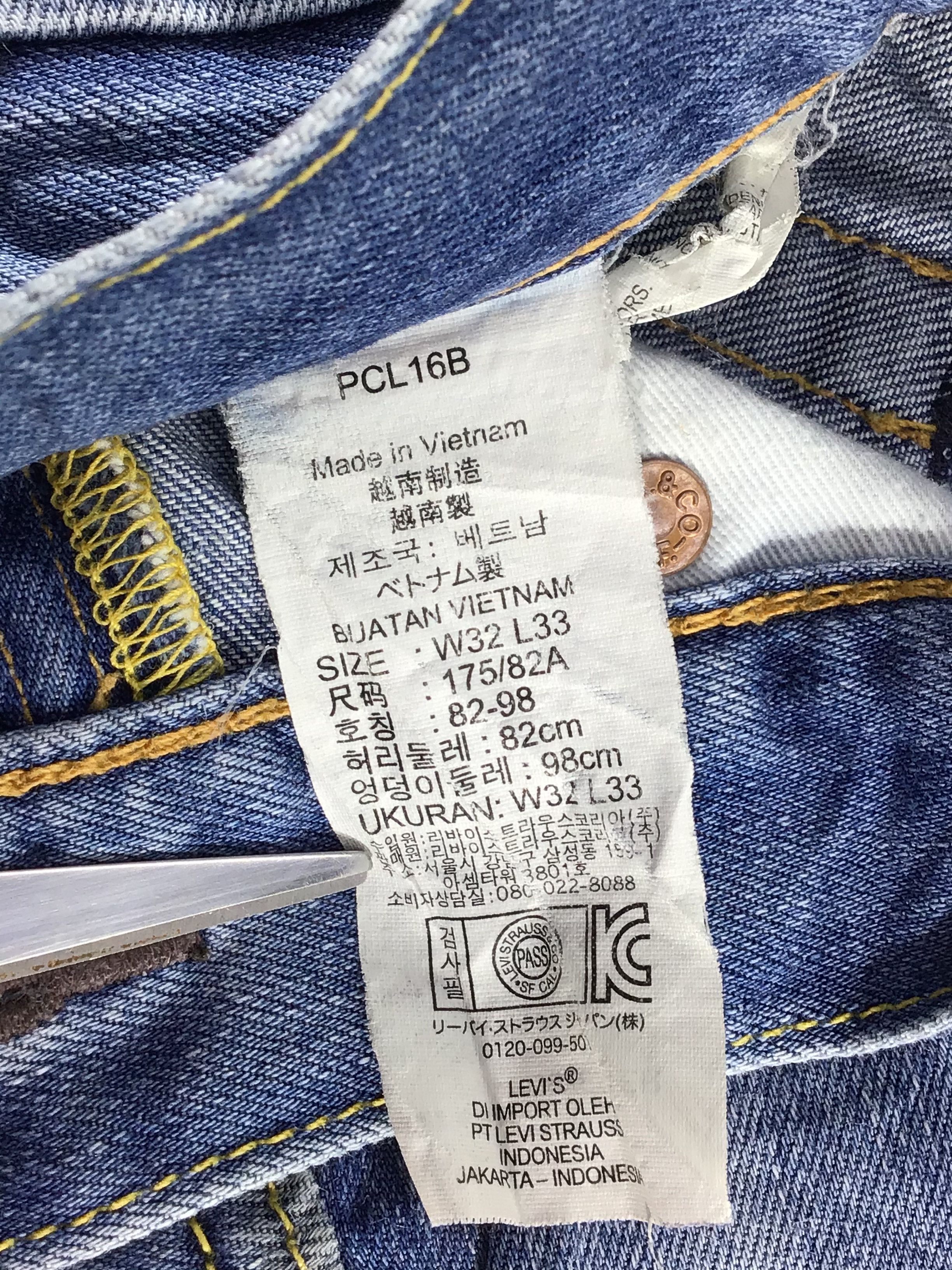 Levi's Levis 502 Jeans-JM105 Size US 33 - 9 Thumbnail