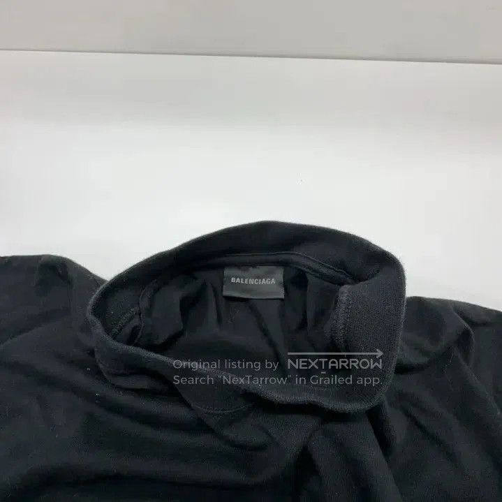 Balenciaga Balenciaga x WFP Black Logo T. Size US XXS / EU 40 - 1 Thumbnail
