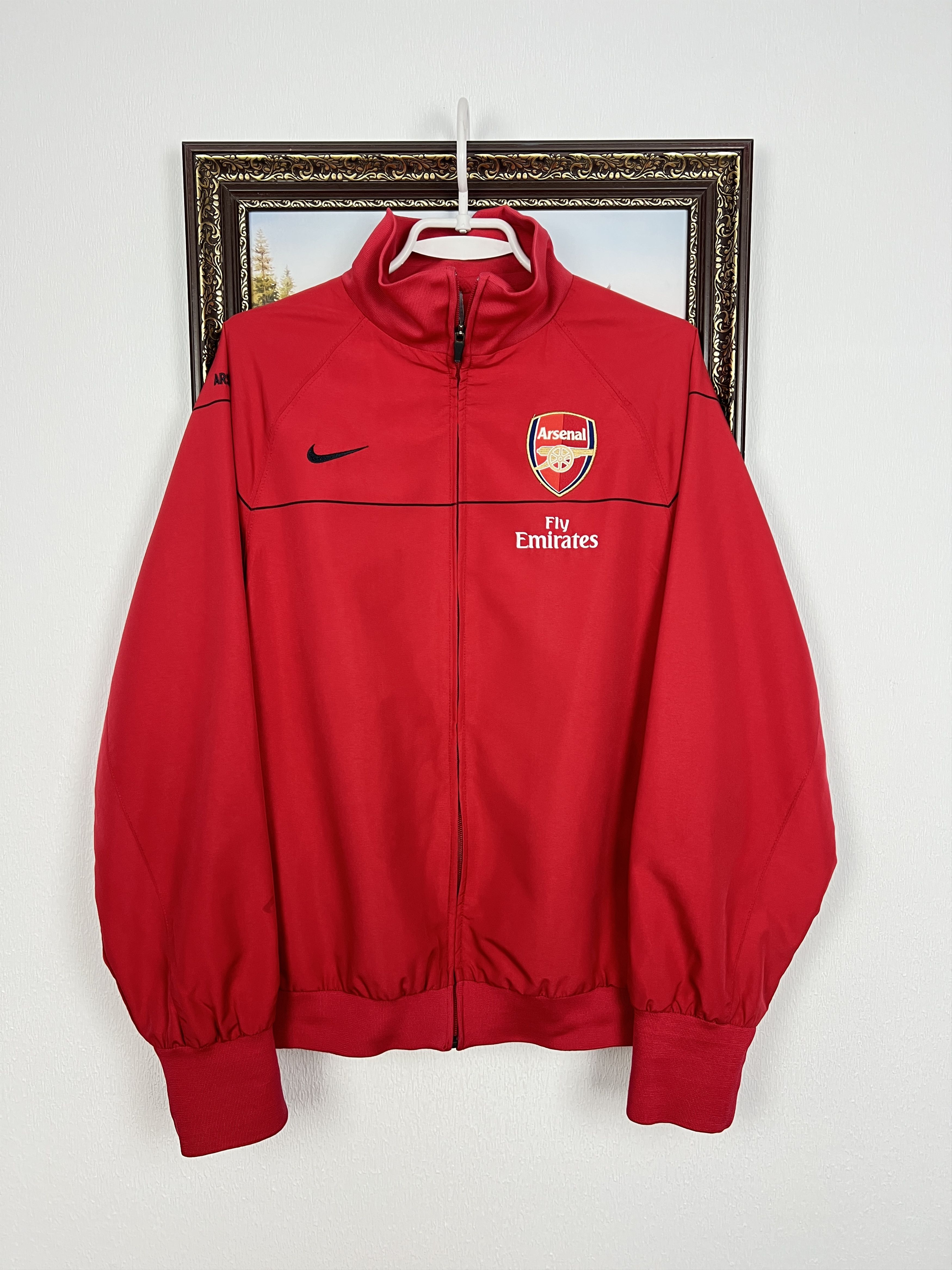 Nike Vintage Nike Arsenal Football Jacket Soccer Track Top Size US M / EU 48-50 / 2 - 1 Thumbnail