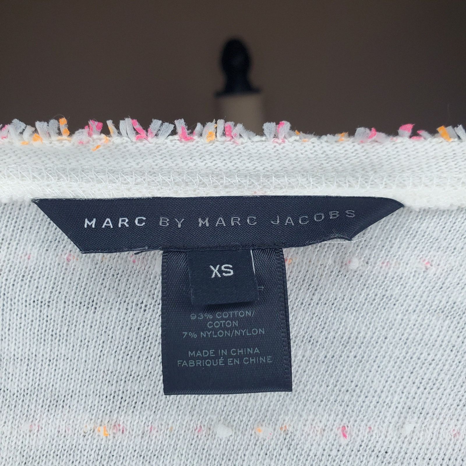 Marc by Marc Jacobs Marc Jacobs Fluro Flecked Top XS Size XS / US 0-2 / IT 36-38 - 7 Thumbnail