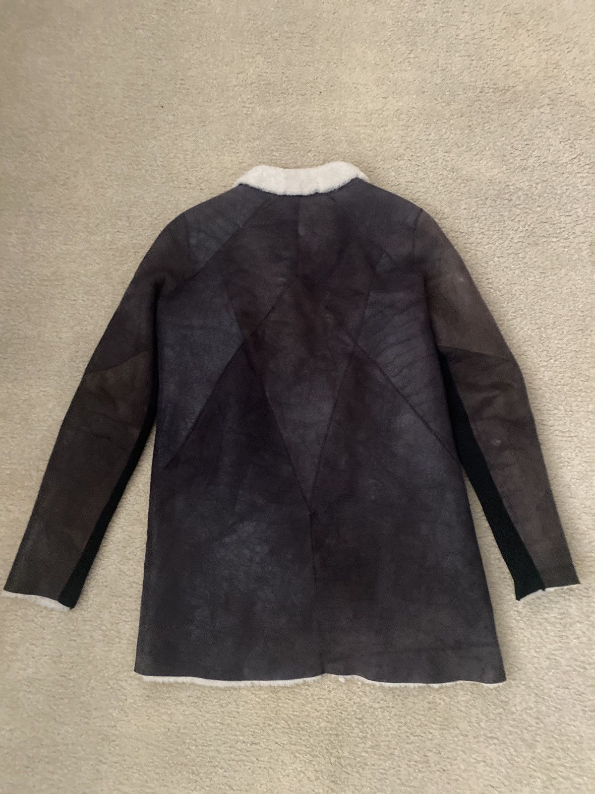 Helmut Lang Helmut Lang Brown Lamb Shearling Jacket Size S / US 4 / IT 40 - 2 Thumbnail