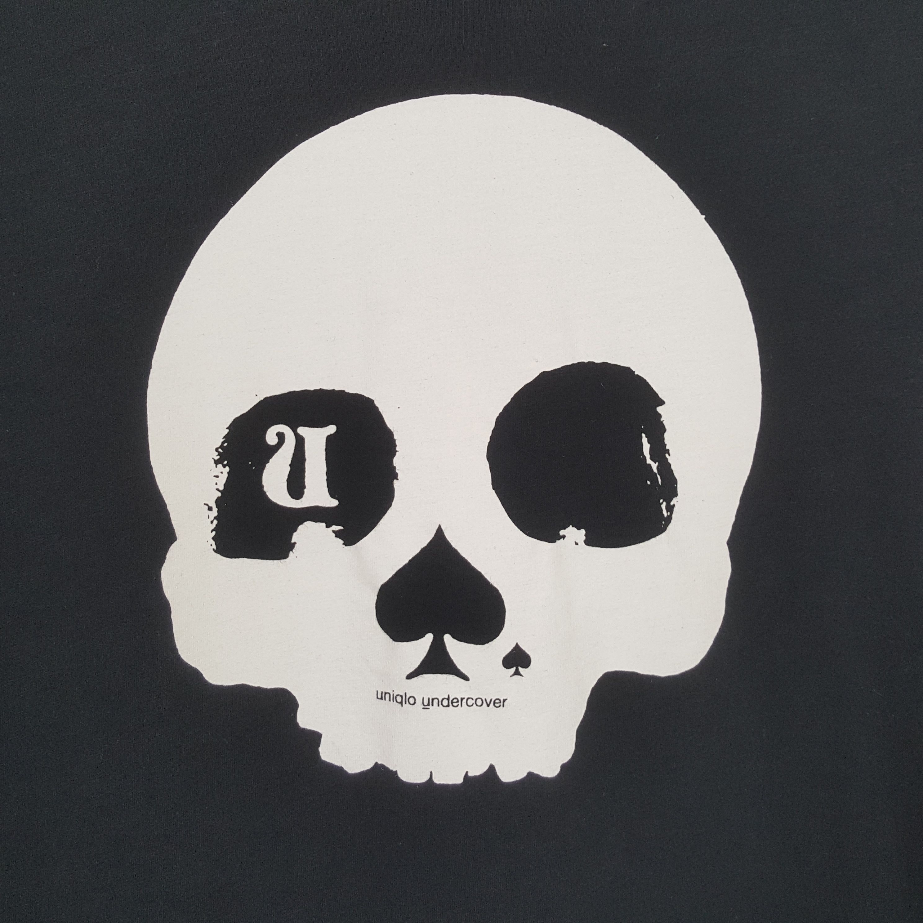 Undercover × Uniqlo × Vintage Vintage UNIQLO x Skull Style T-shirt C285N19 Size US S / EU 44-46 / 1 - 2 Thumbnail
