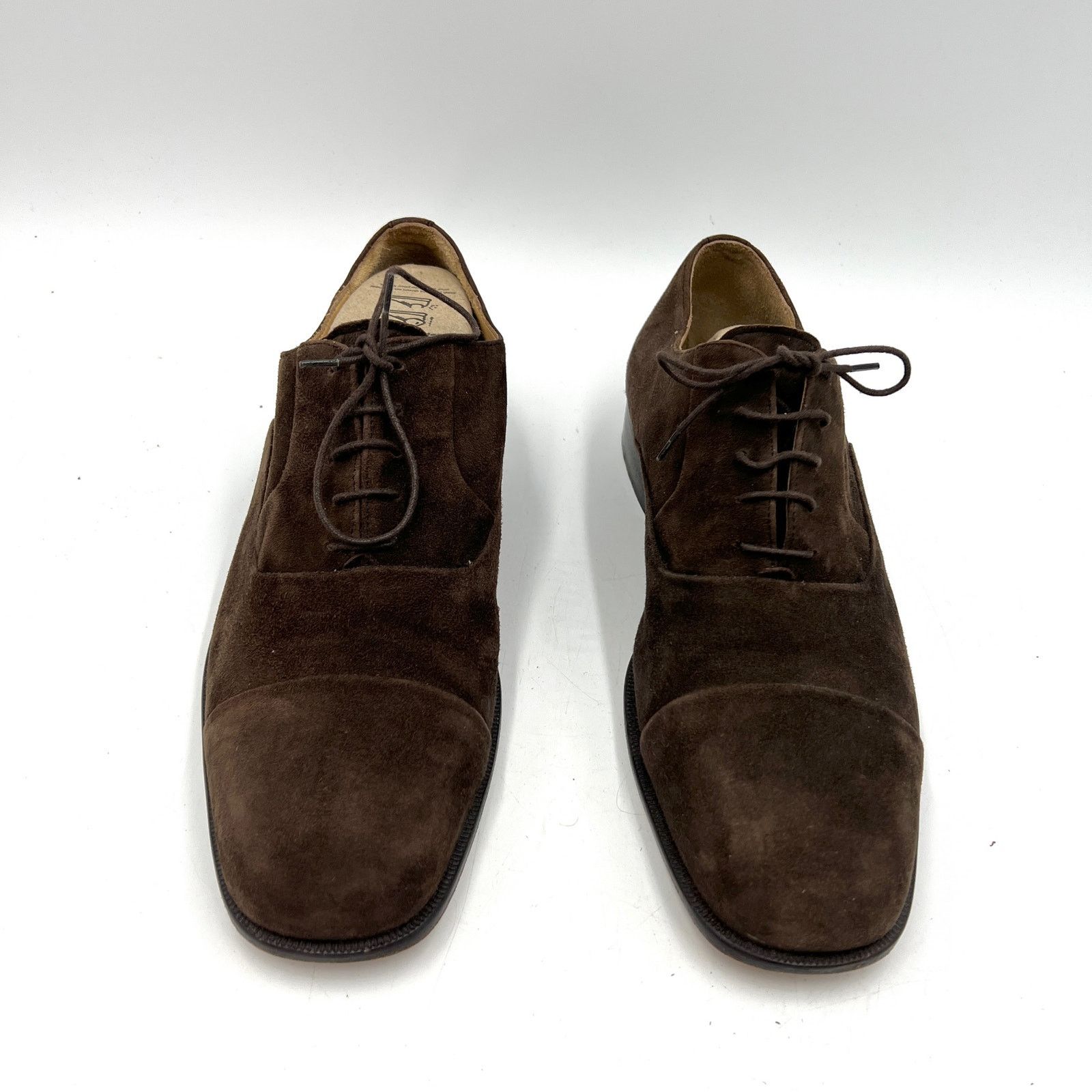 Other Steeple Gate Oxford Suede Brown Dress Shoe Leather Lace Up Size US 9 / EU 42 - 5 Thumbnail