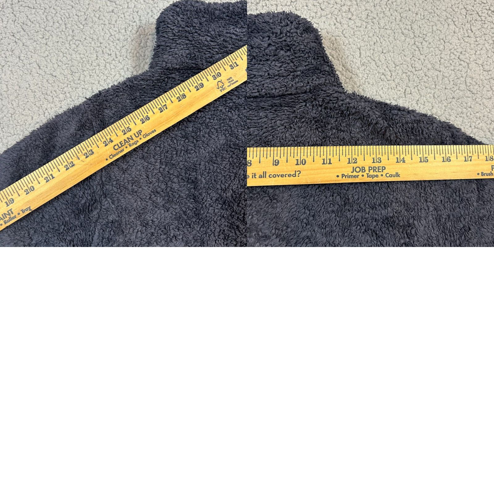 Patagonia Patagonia Sweater Womens Medium Blue Gray 1/4-Zip Pullover Fleece Size M / US 6-8 / IT 42-44 - 8 Thumbnail