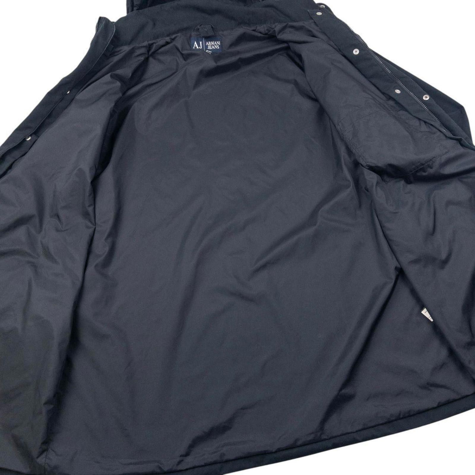 Other Vintage 2000s Armani Jeans Zip Up Rain Jacket Size XL Size US XL / EU 56 / 4 - 4 Thumbnail