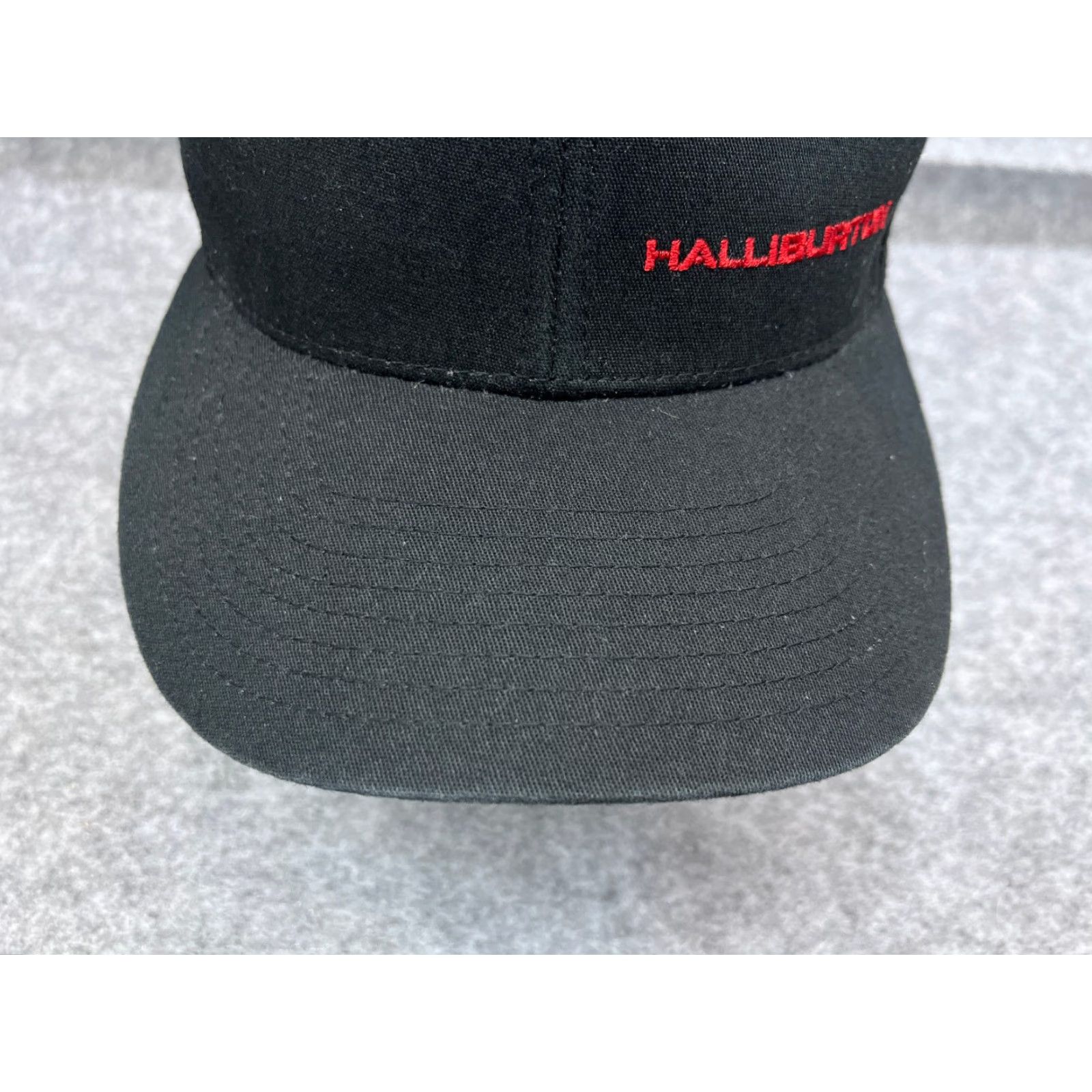 Port Authority Port Authority Hat Cap Fitted Adult Medium Black Cotton Blend Hat/Cap Mens Baseball Cap Port Authority Size ONE SIZE - 3 Thumbnail